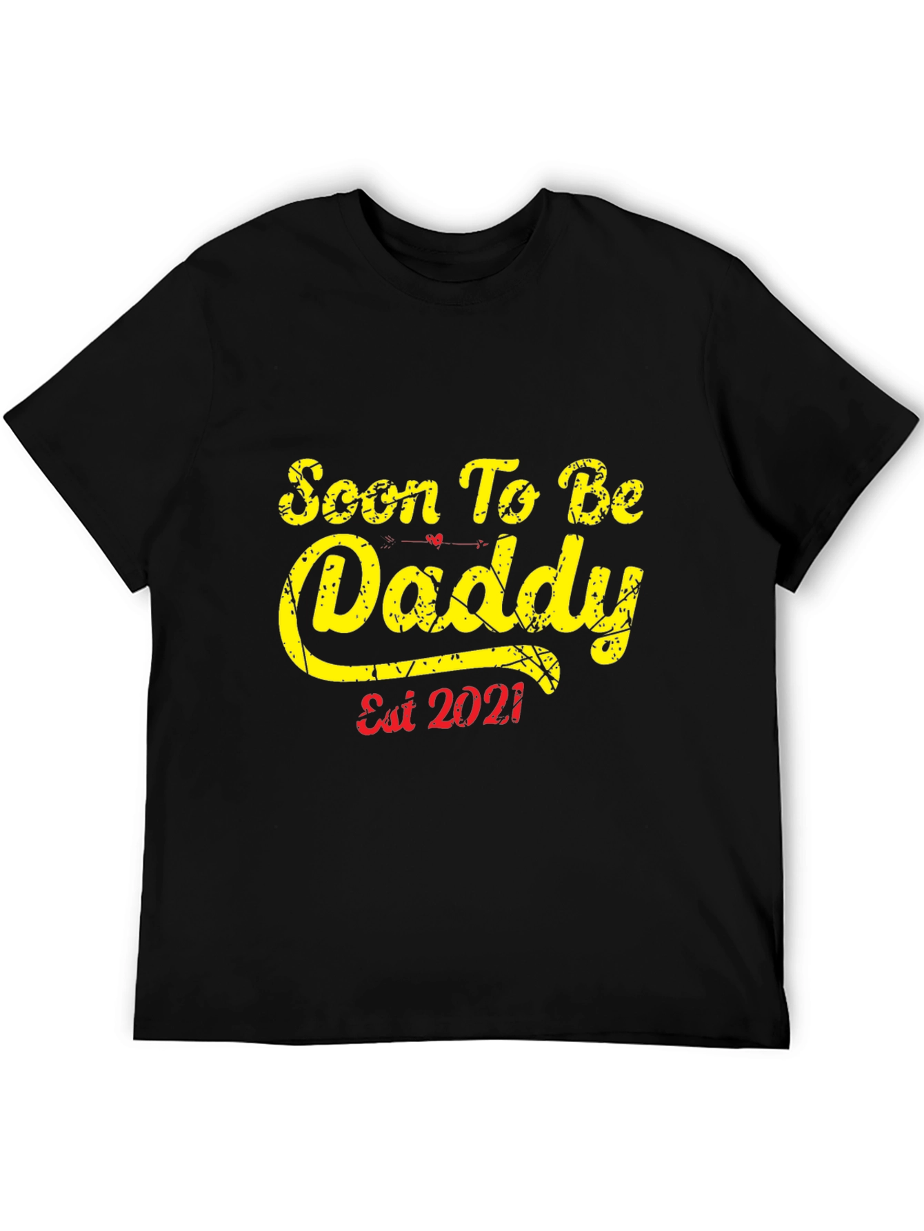 Soon To Be Daddy Est 2021 T-Shirt