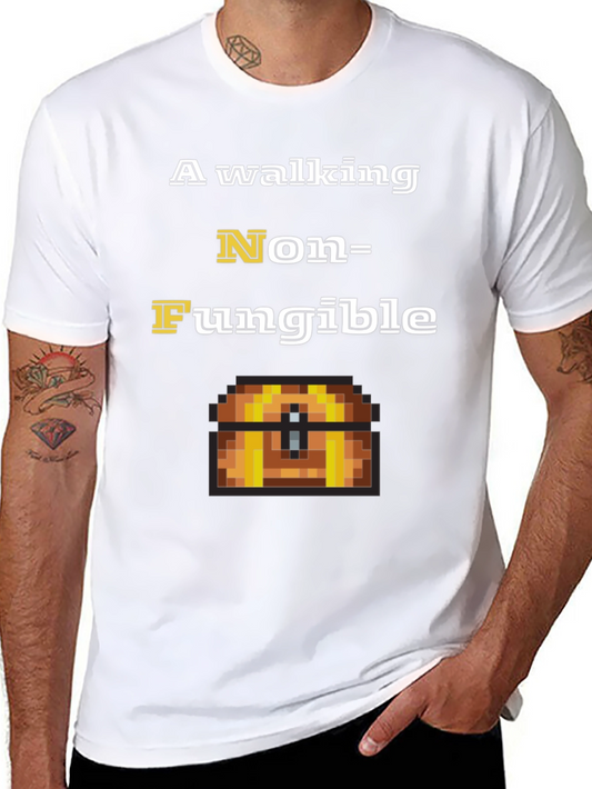 A Walking Non-Fungible Token T-Shirt