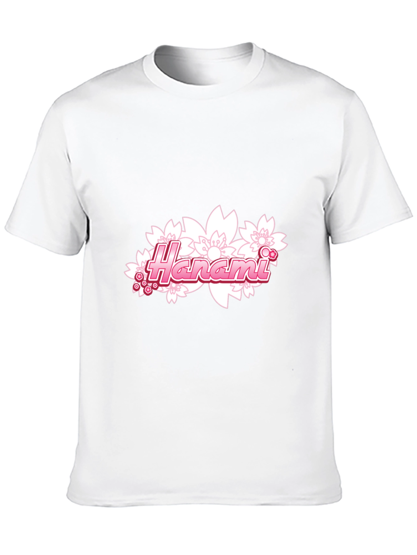 Hanami Cherry Blossom Graphic T-Shirt - Stylish Black Tee