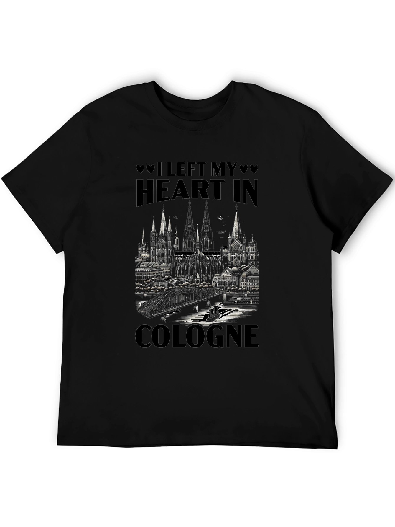 Cologne Cityscape Graphic T-Shirt