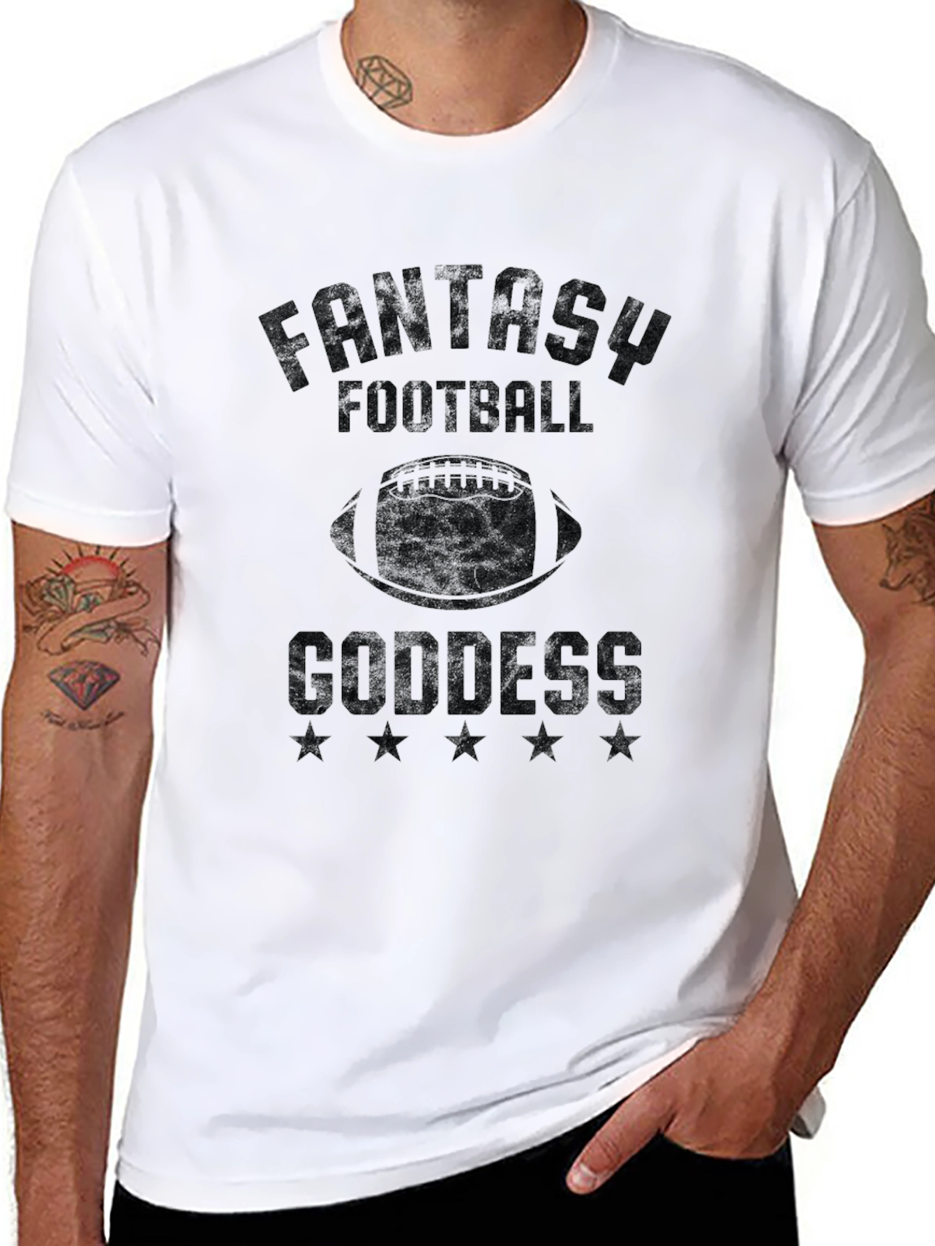 Fantasy Football Goddess Graphic Tee