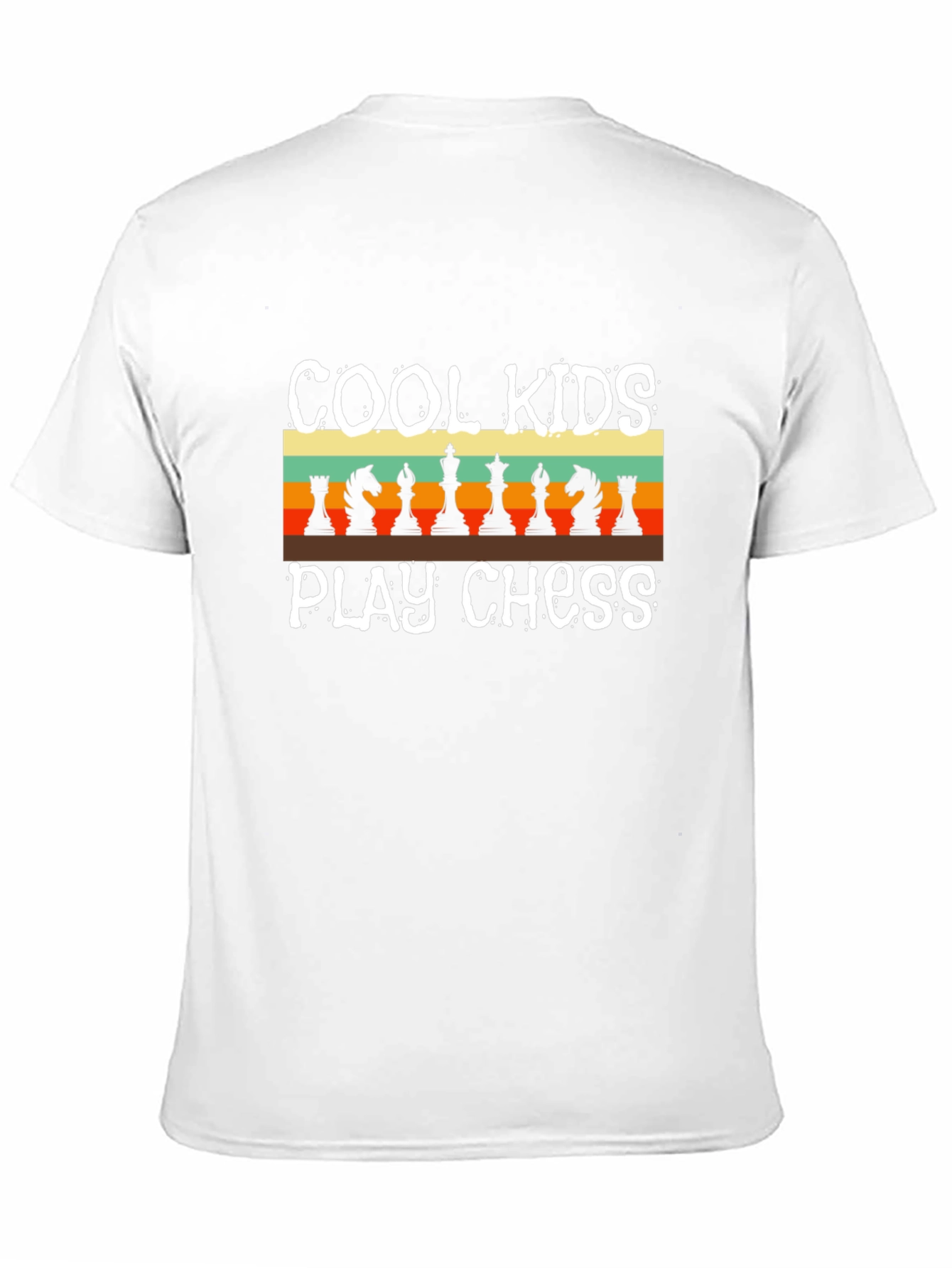 Cool Kids Play Chess Retro T-Shirt