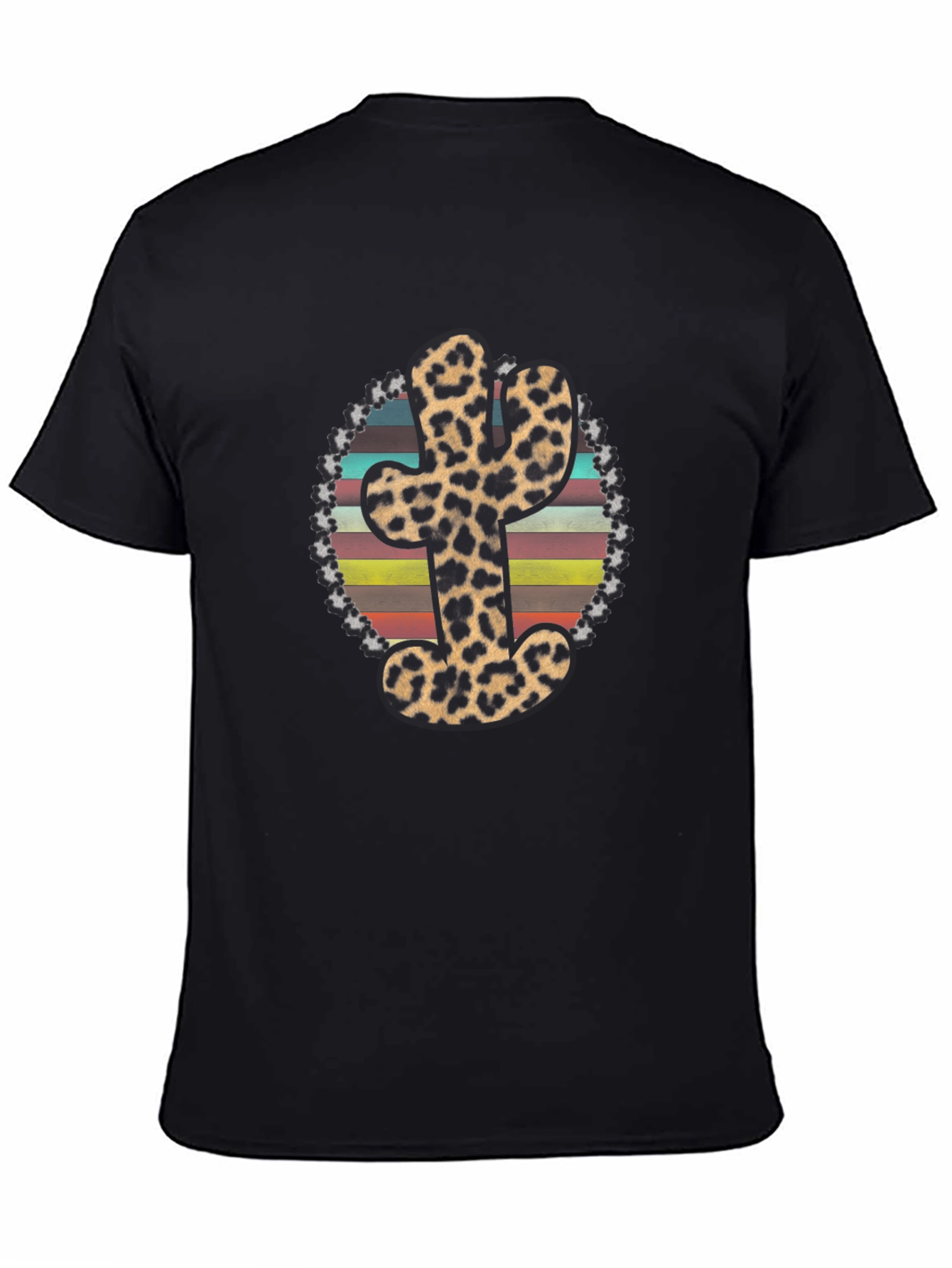 Leopard Cactus Graphic Tee