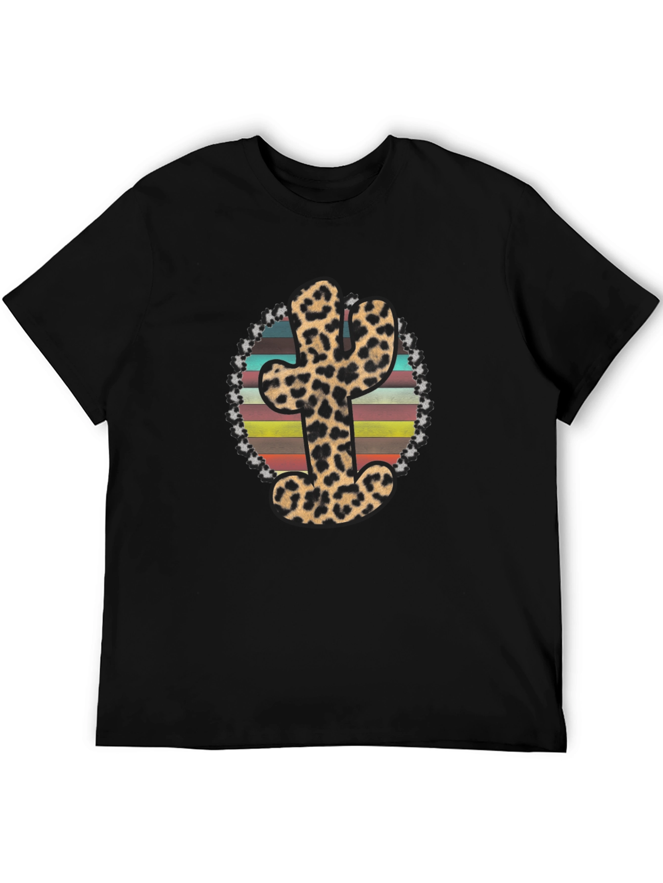 Leopard Cactus Graphic Tee