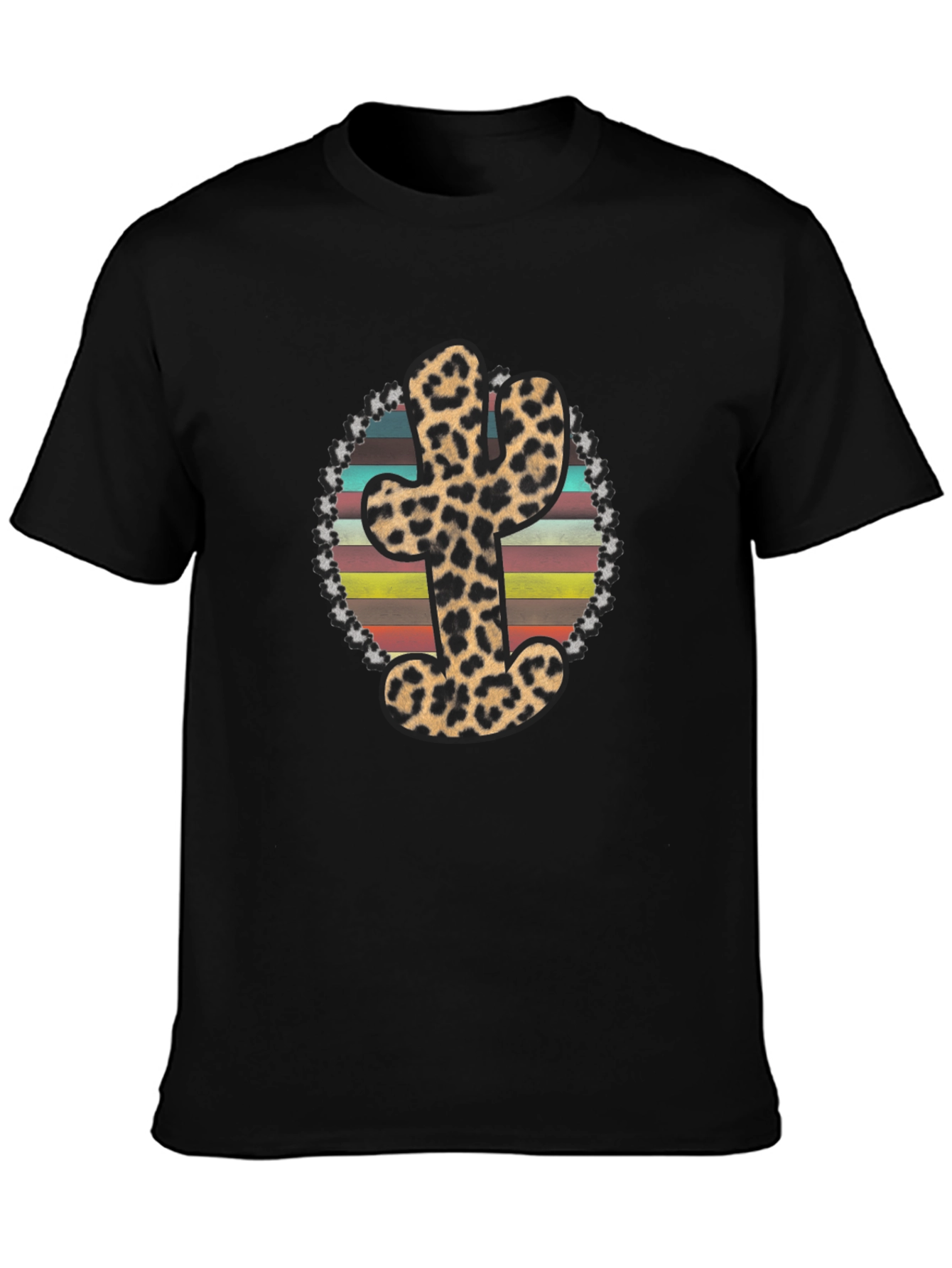 Leopard Cactus Graphic Tee