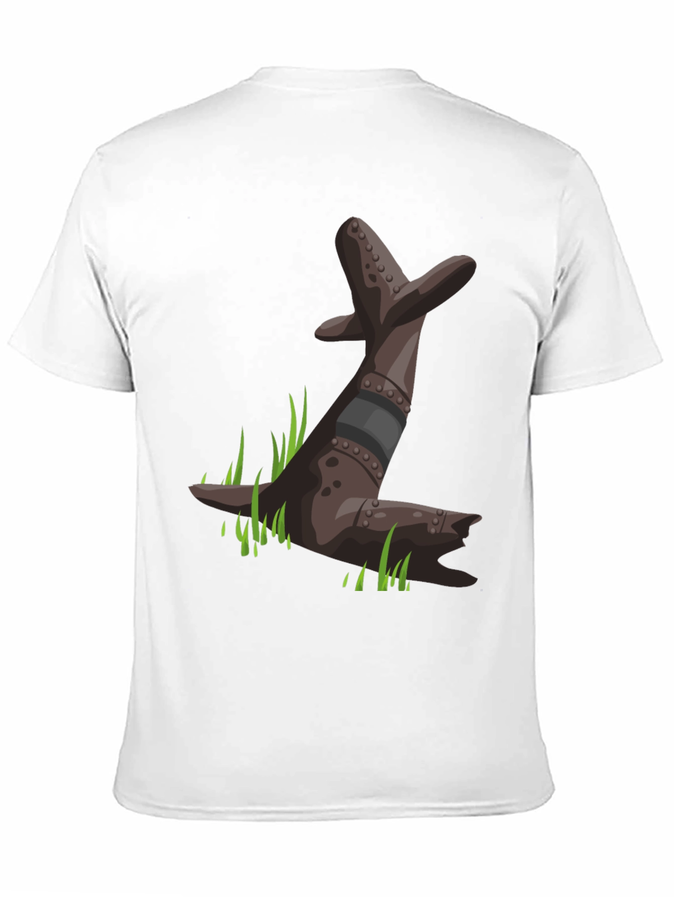 Black T-Shirt with Seal Graphic