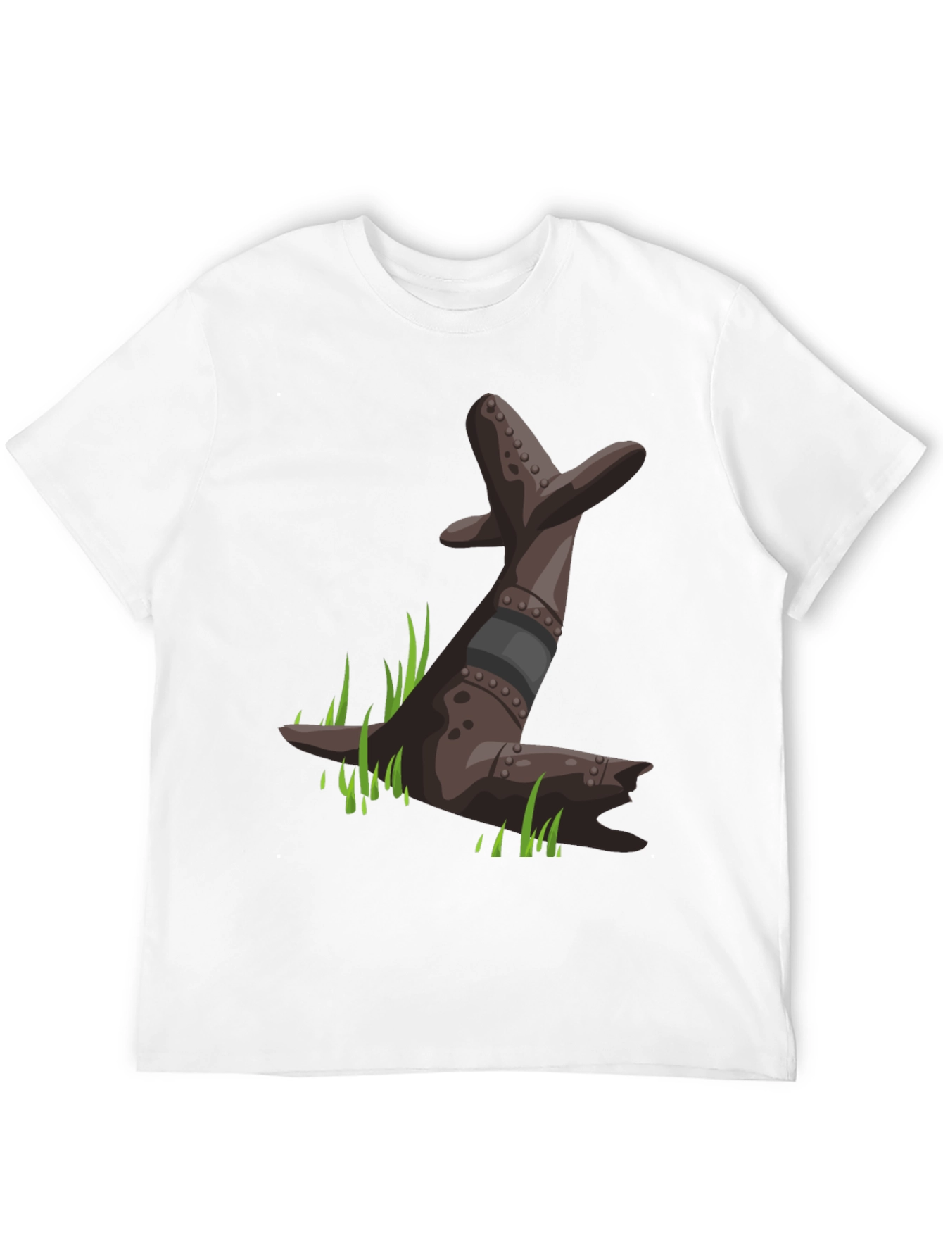 Black T-Shirt with Seal Graphic