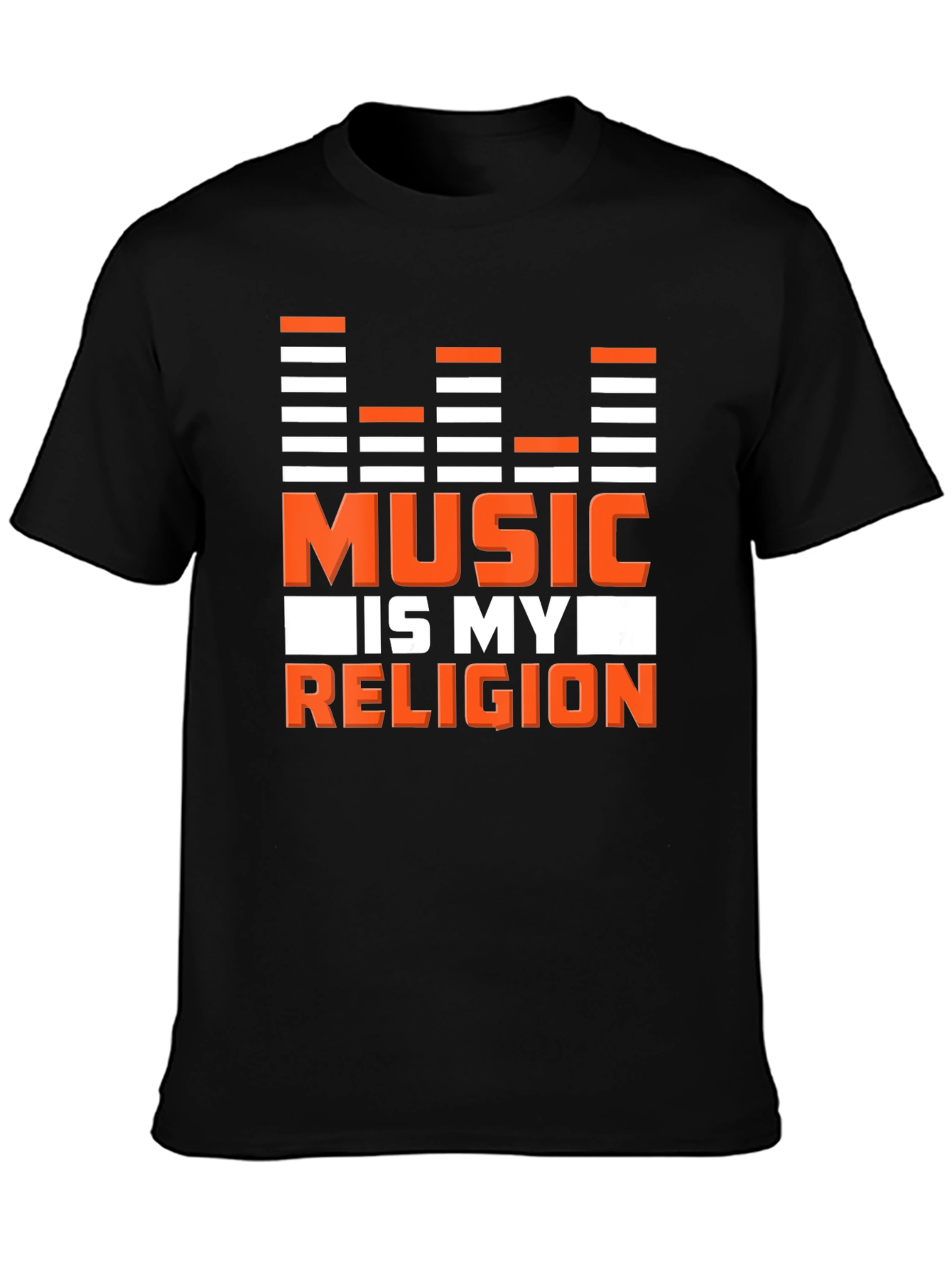 Music is My Religion Graphic T-Shirt