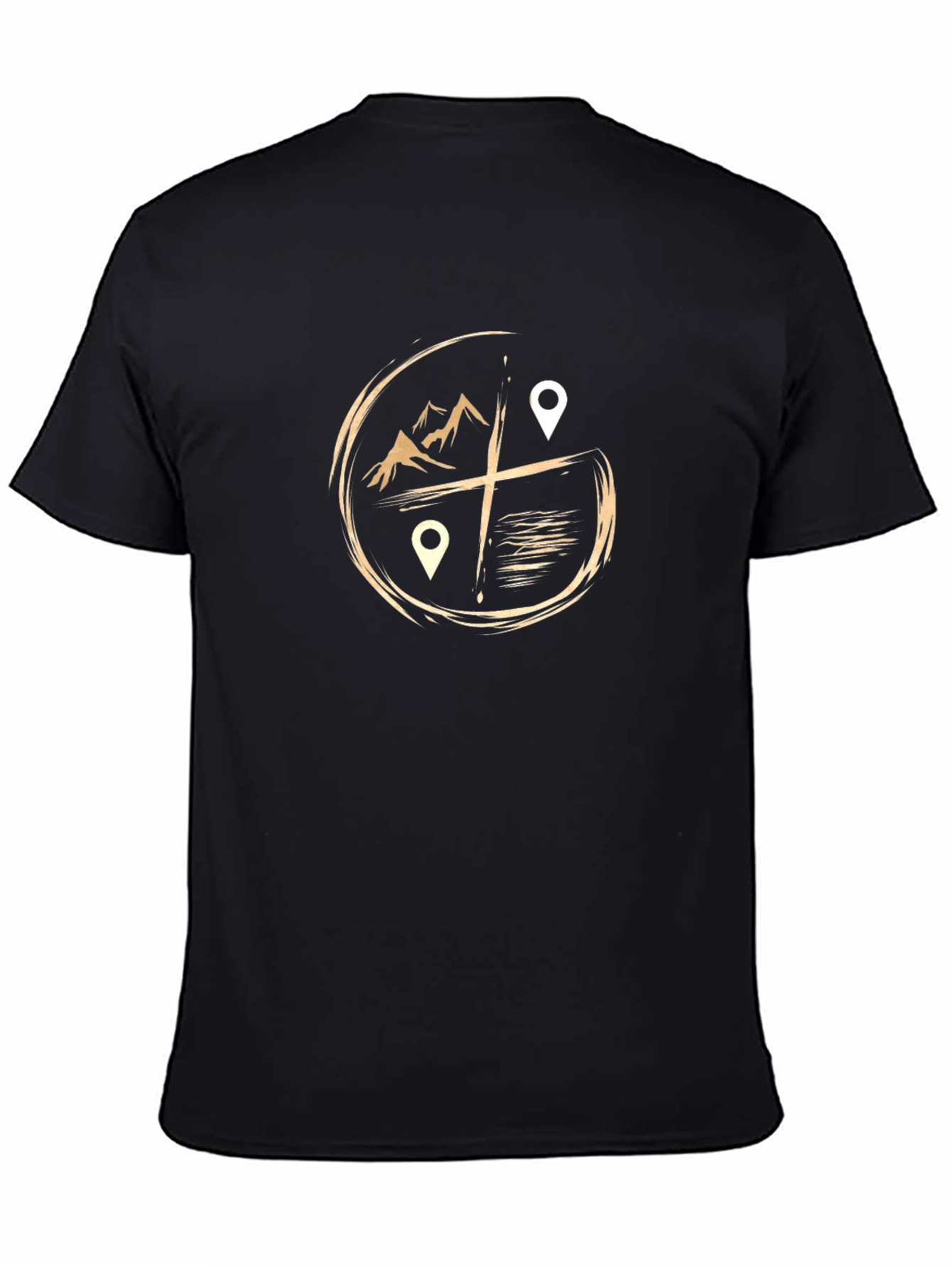 Adventure Ready Black Graphic T-Shirt