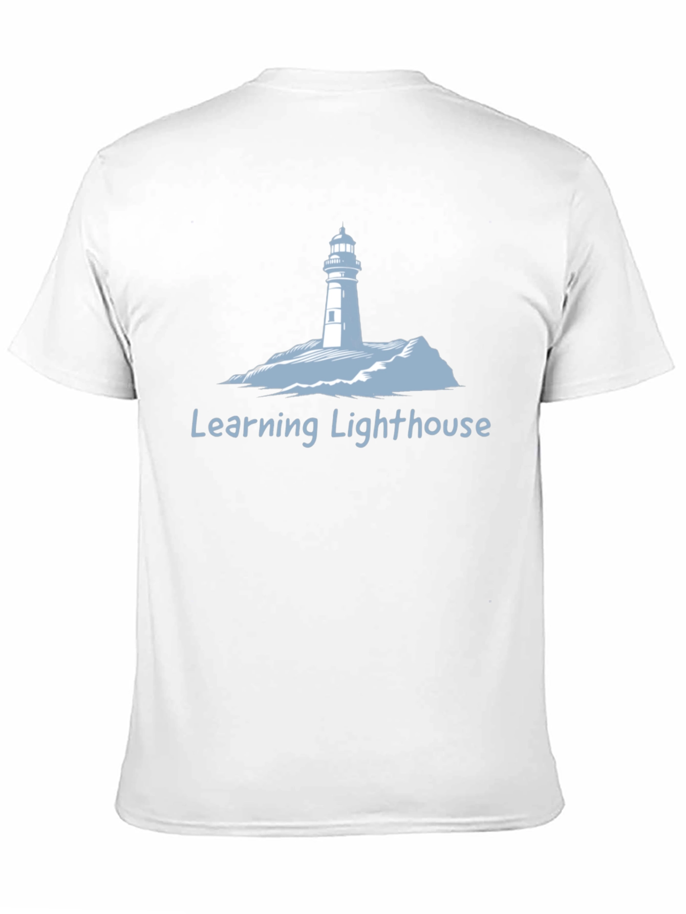 Learning Lighthouse Black T-Shirt