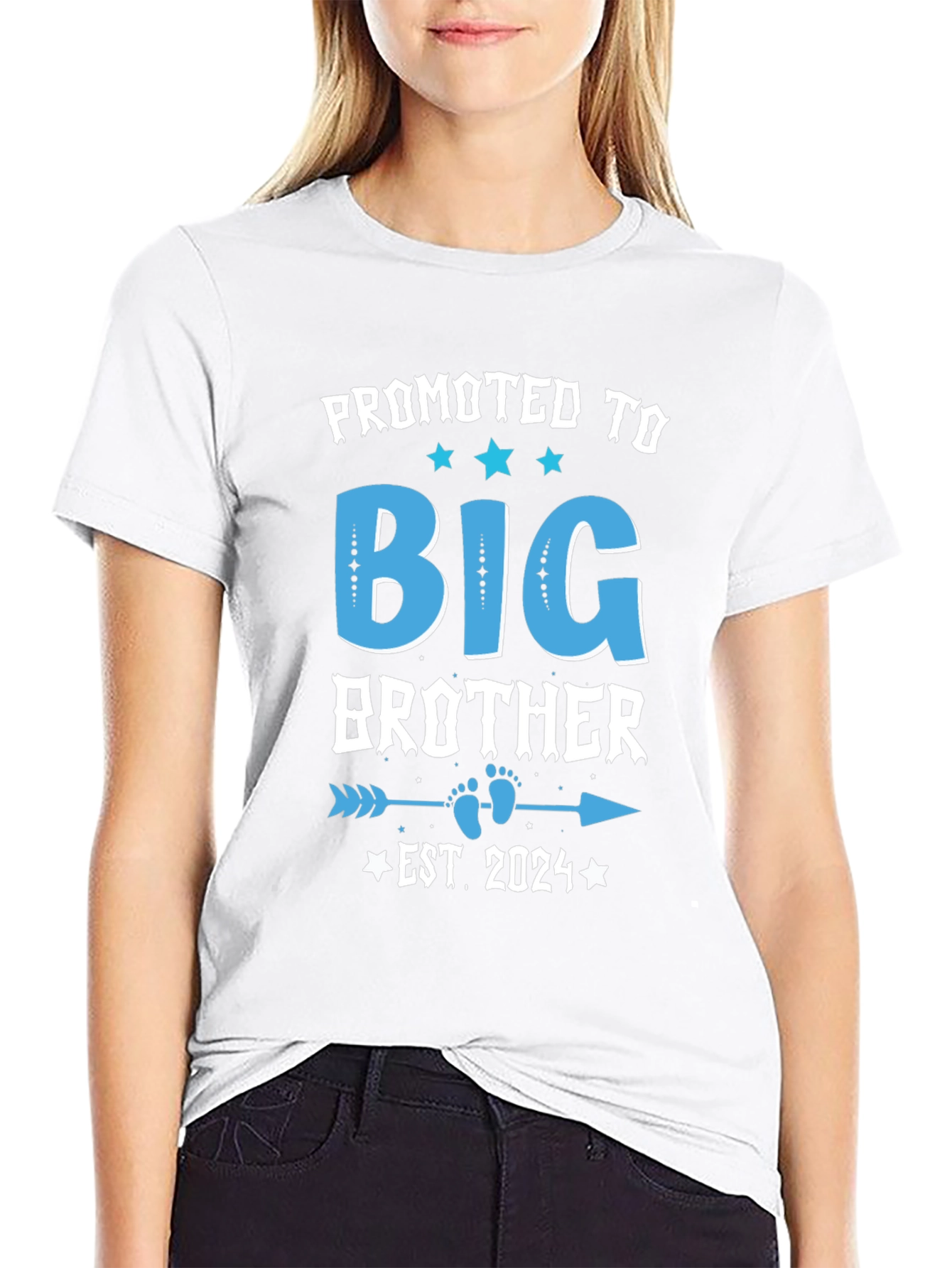Promoted to Big Brother Est. 2024 Tee