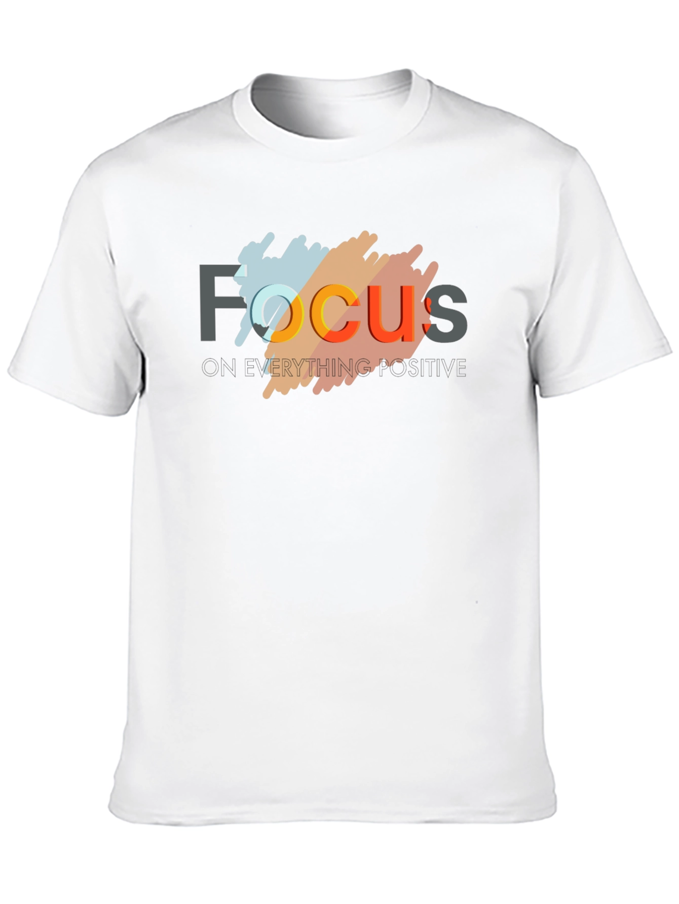 Focus Graphic T-Shirt - Black Cotton Tee