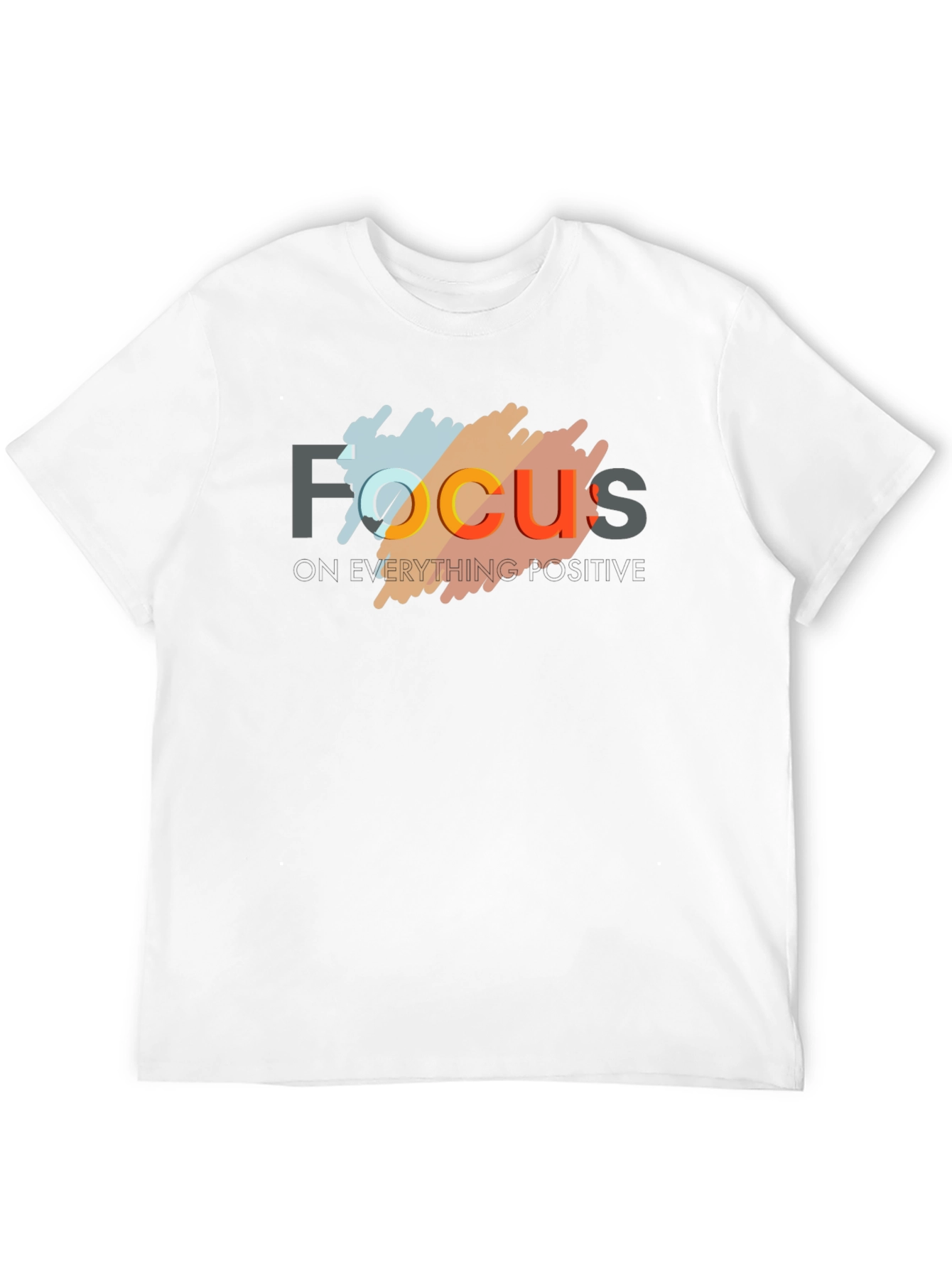 Focus Graphic T-Shirt - Black Cotton Tee