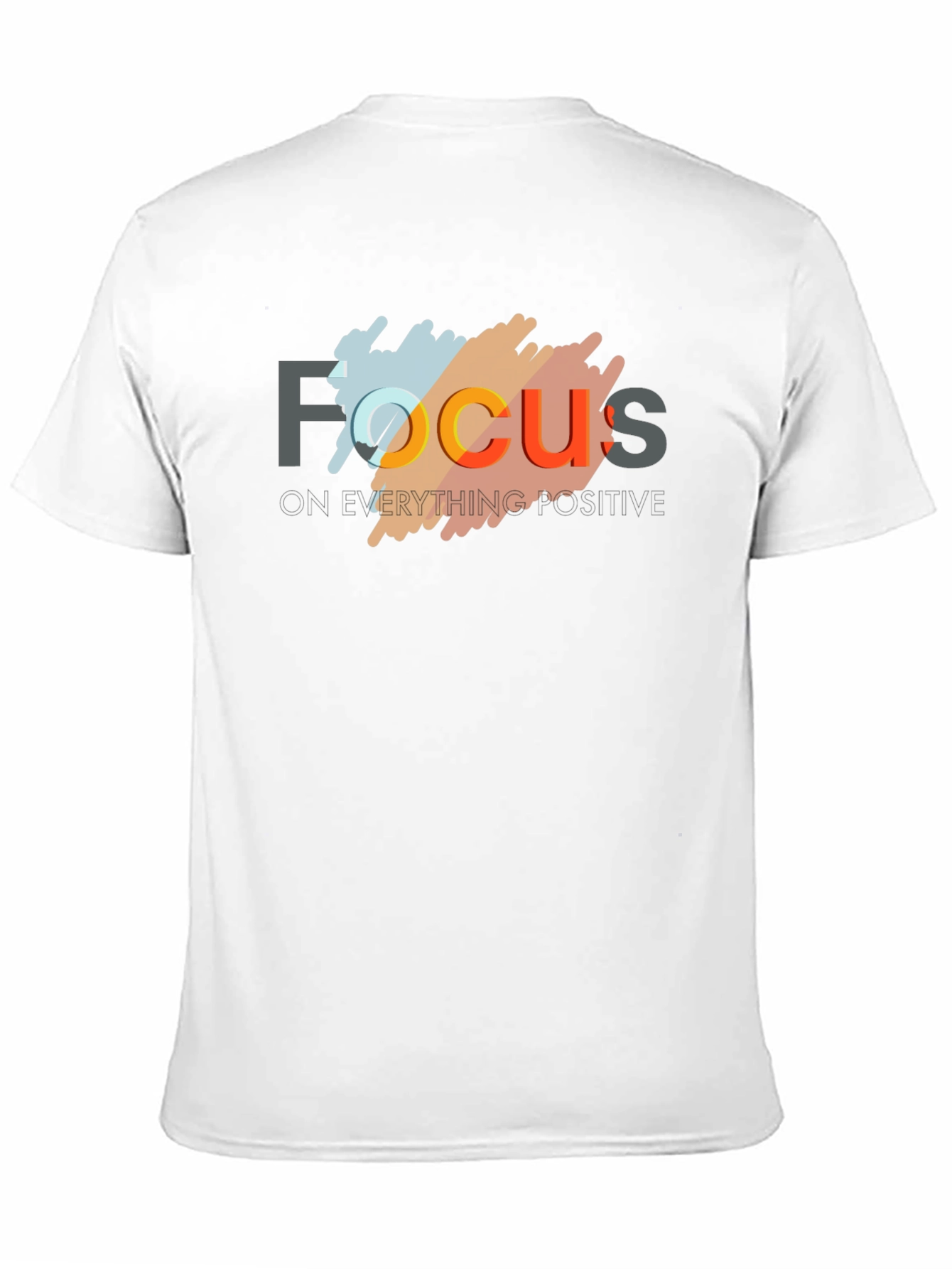 Focus Graphic T-Shirt - Black Cotton Tee