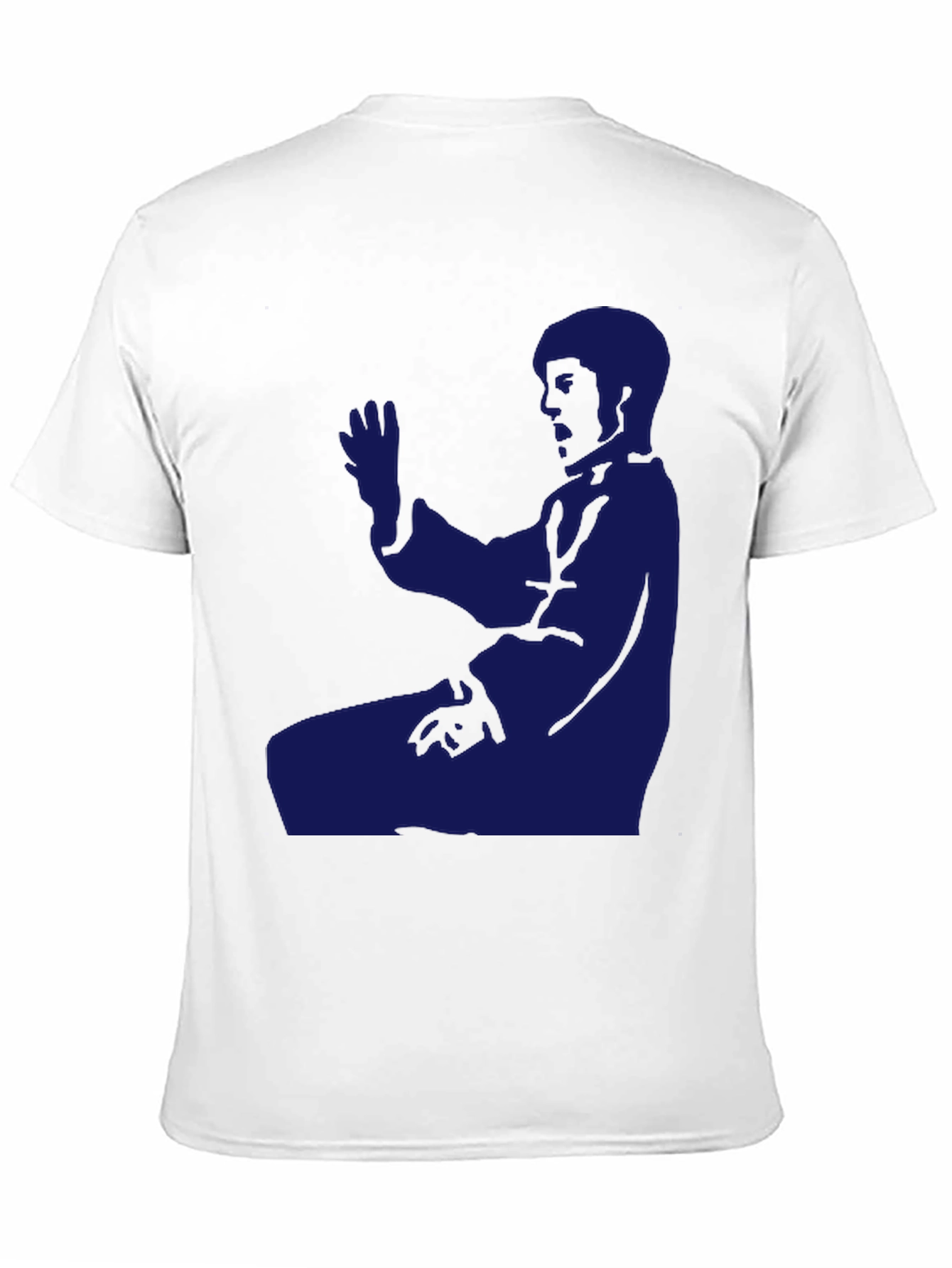 Martial Arts Silhouette T-Shirt - Black