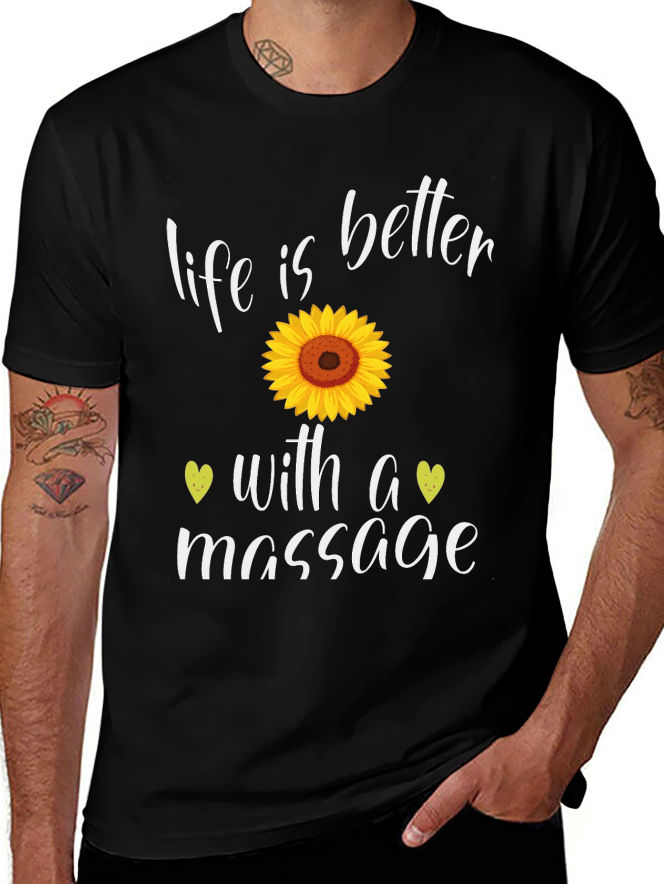 Life is Better with a Massage T-Shirt