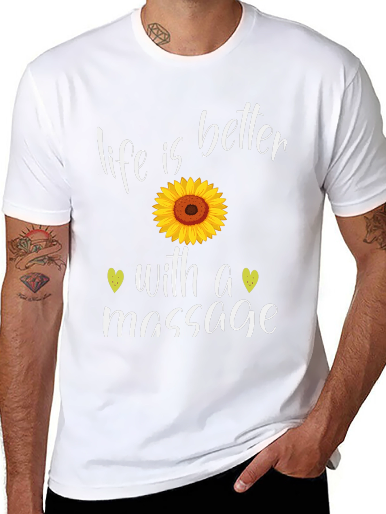 Life is Better with a Massage T-Shirt