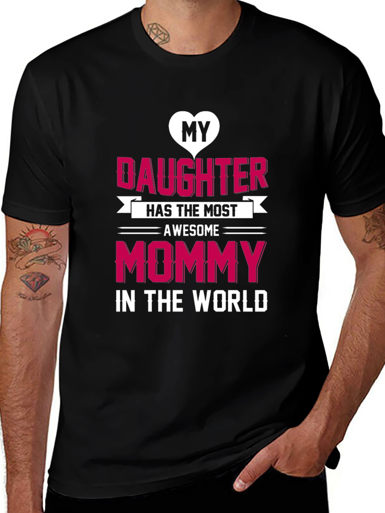 My Daughter Awesome Mommy T-Shirt