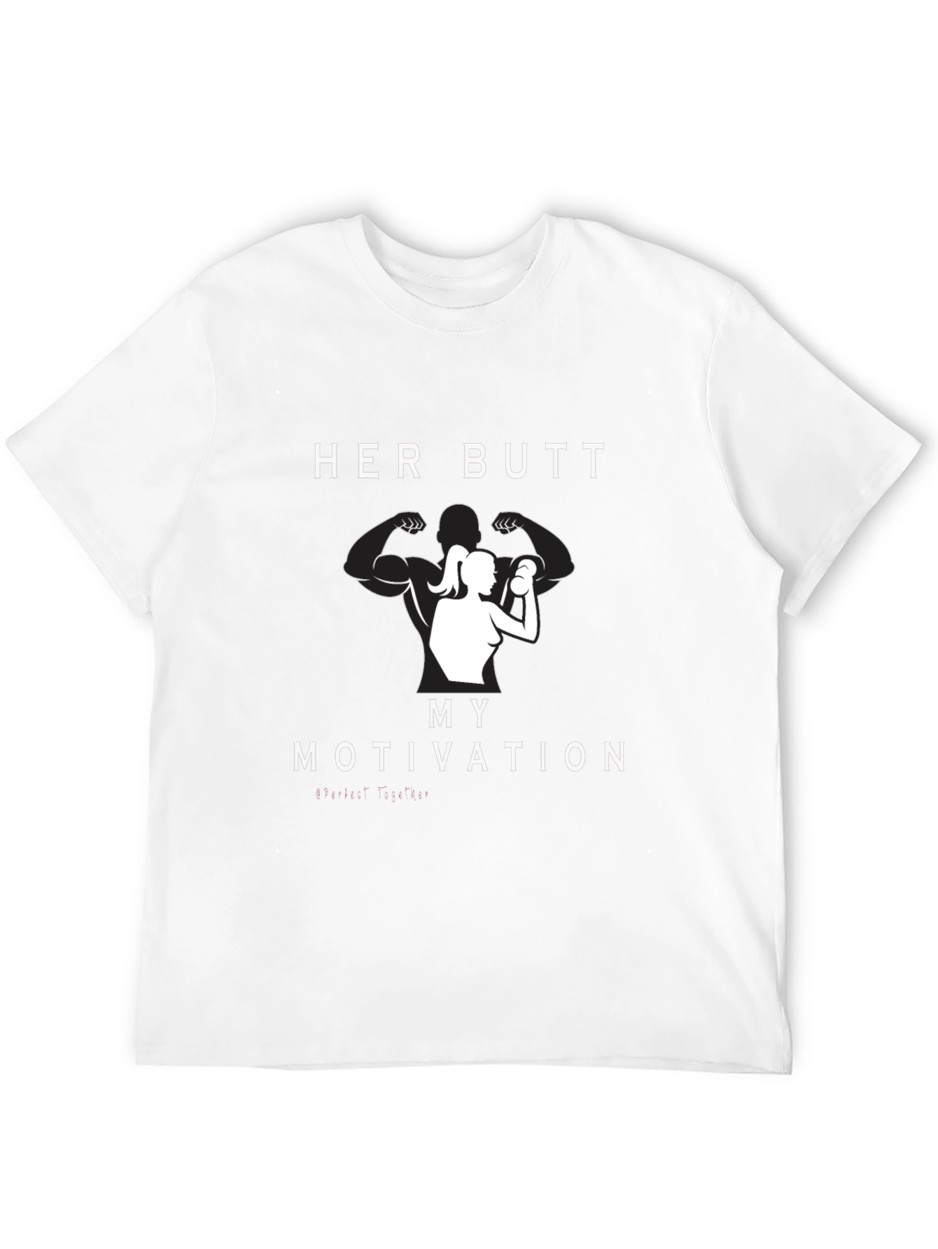 Her Butt My Motivation Graphic Tee