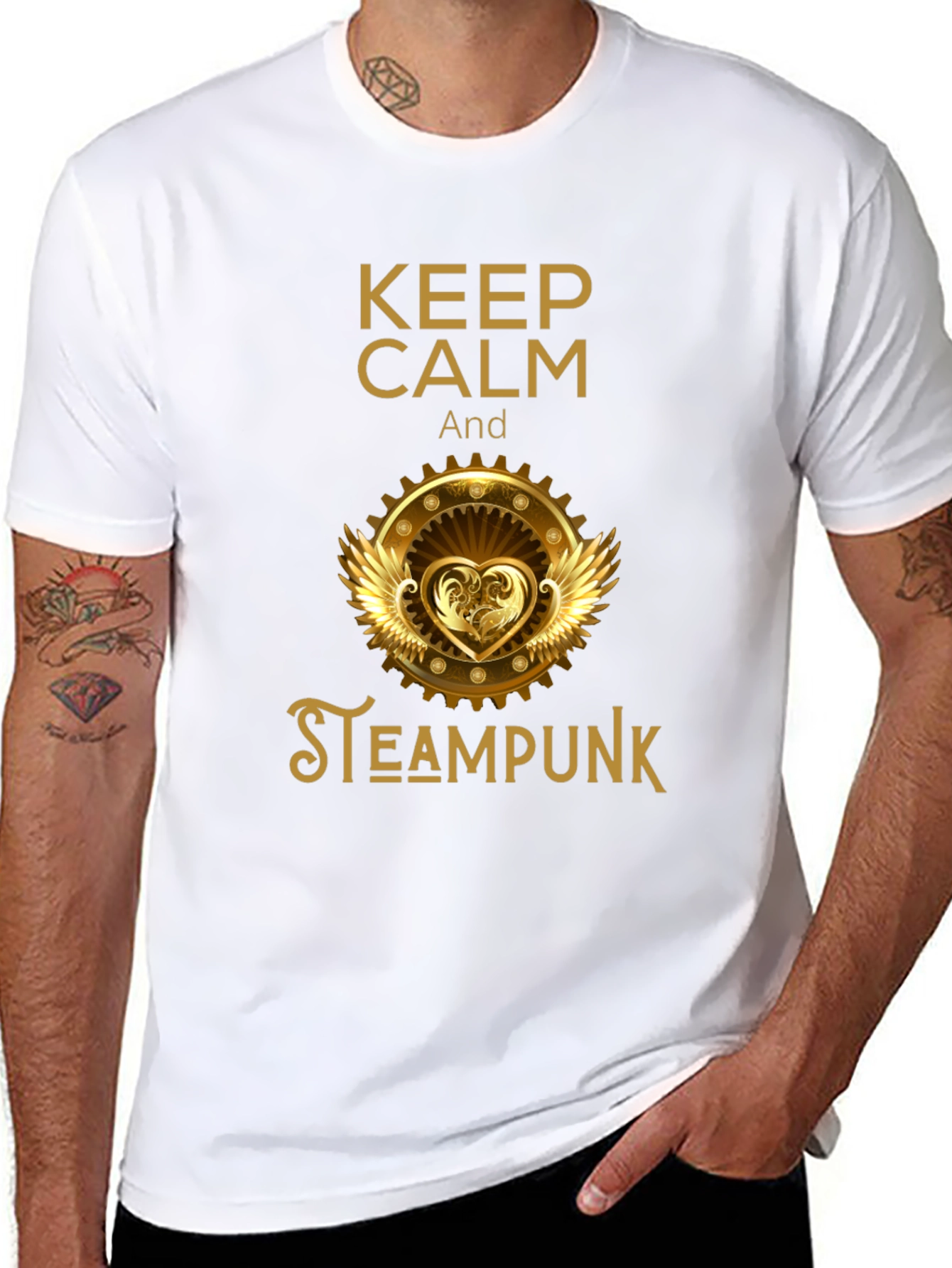 Steampunk Heart Gear T-Shirt