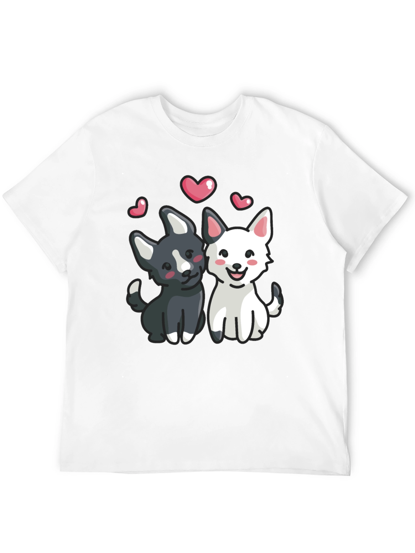 Puppy Love Graphic Tee - Black