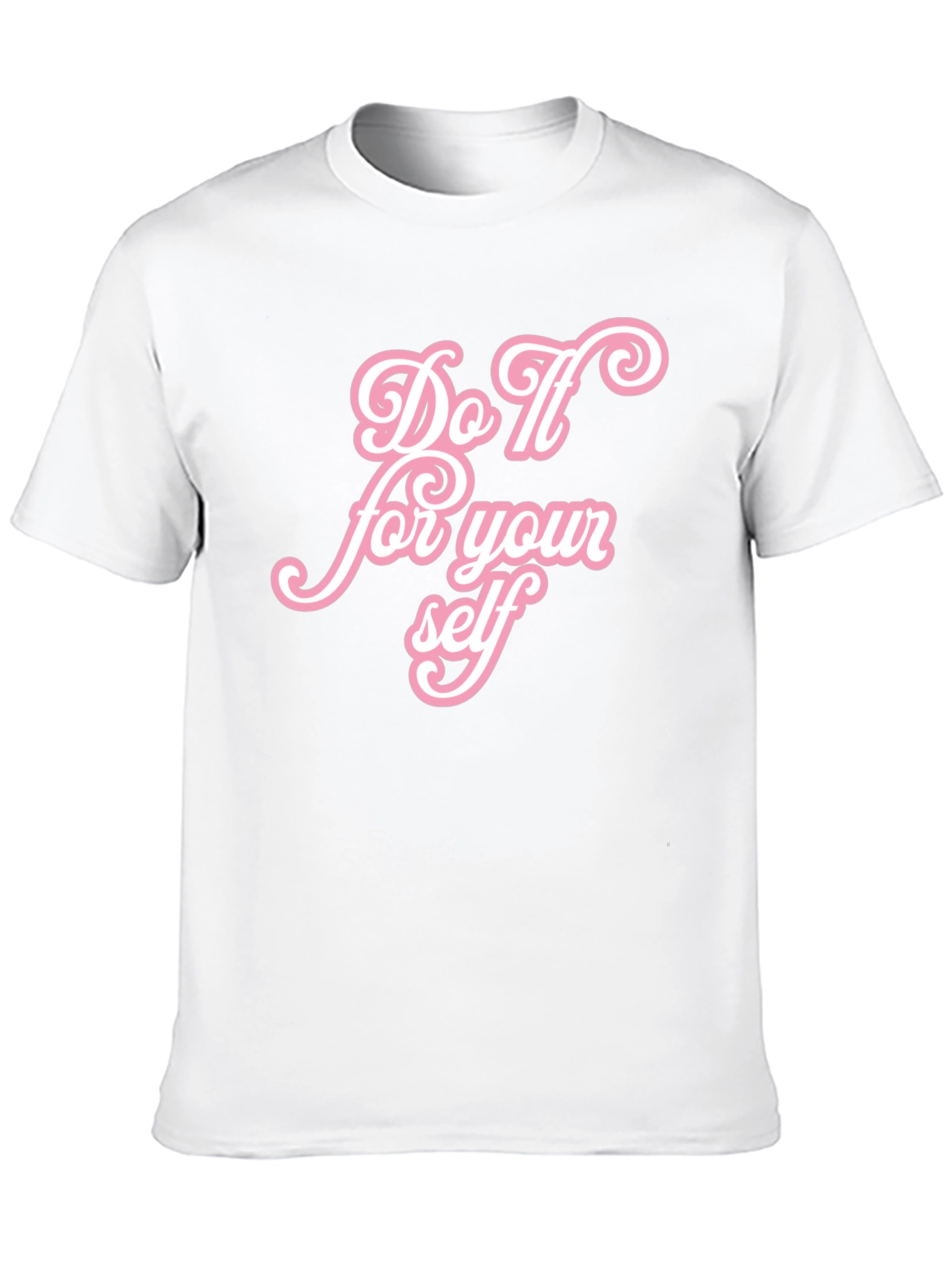 Do It For Yourself Graphic Tee - Black
