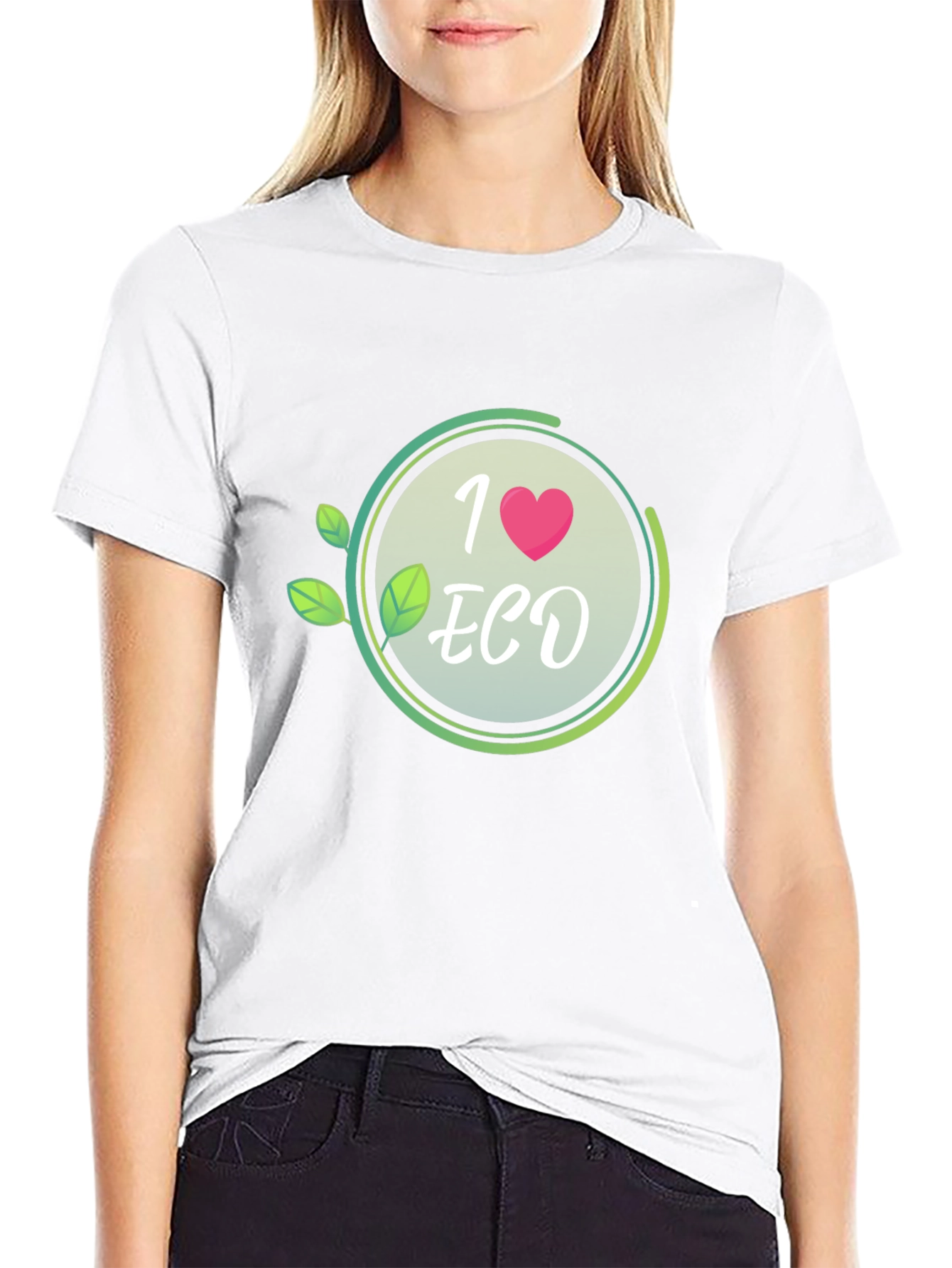 I Love Eco Graphic T-Shirt