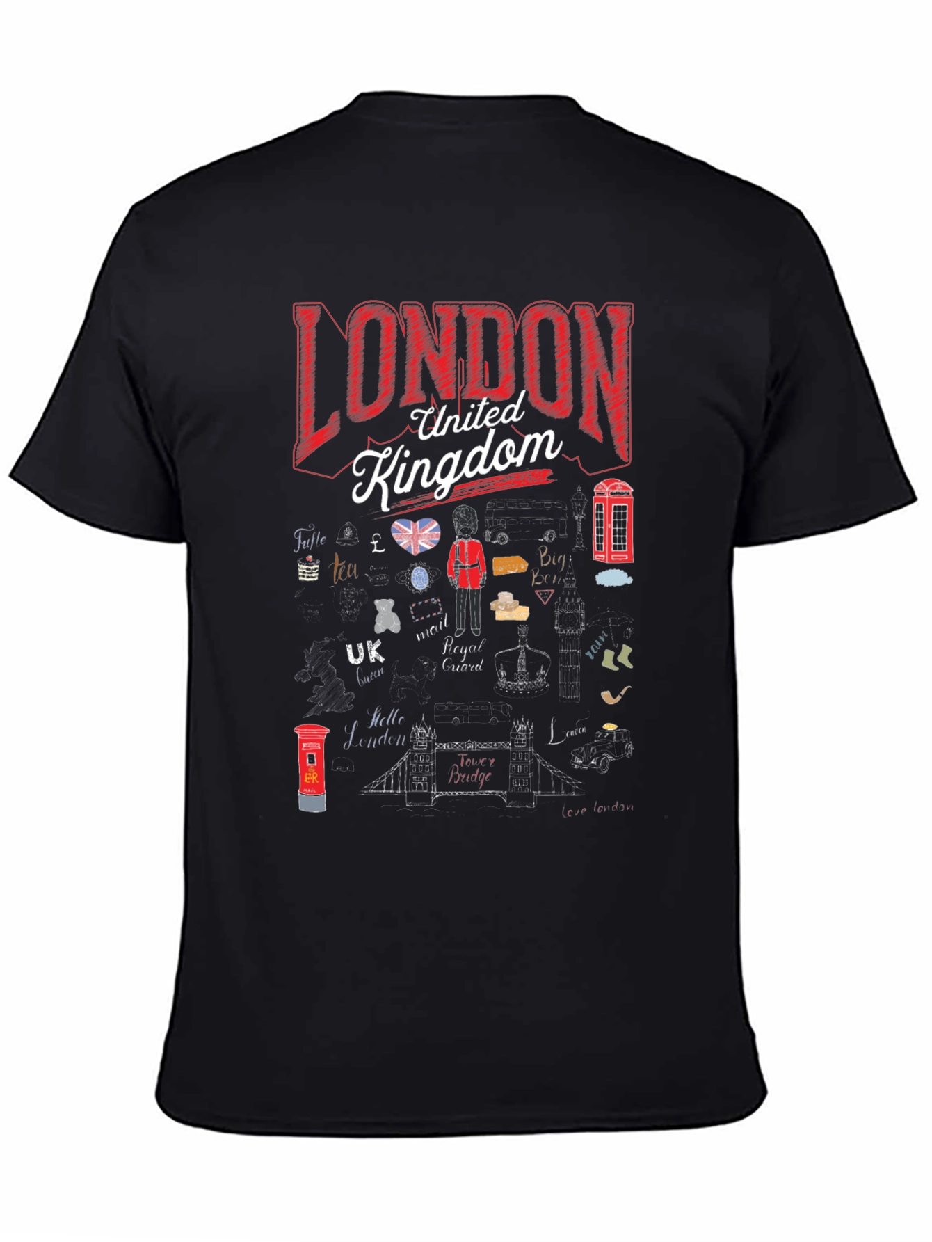 London UK Graphic T-Shirt