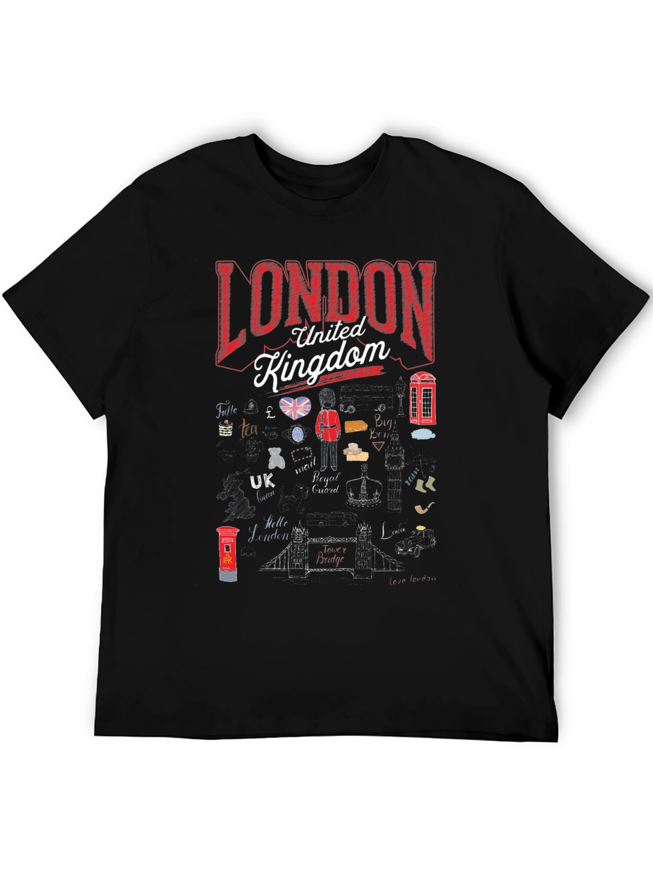 London UK Graphic T-Shirt