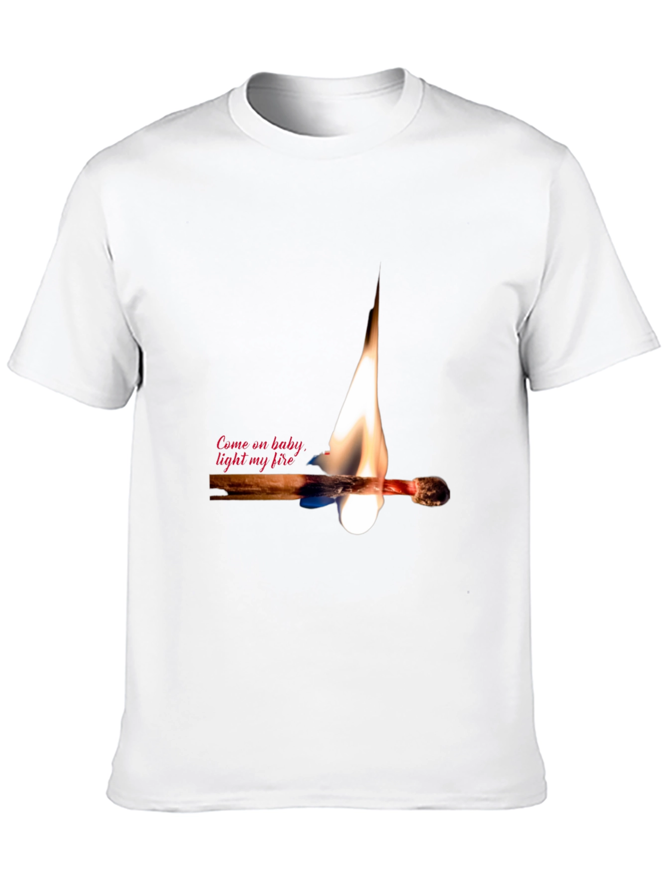 Light My Fire Graphic Tee - Black T-Shirt