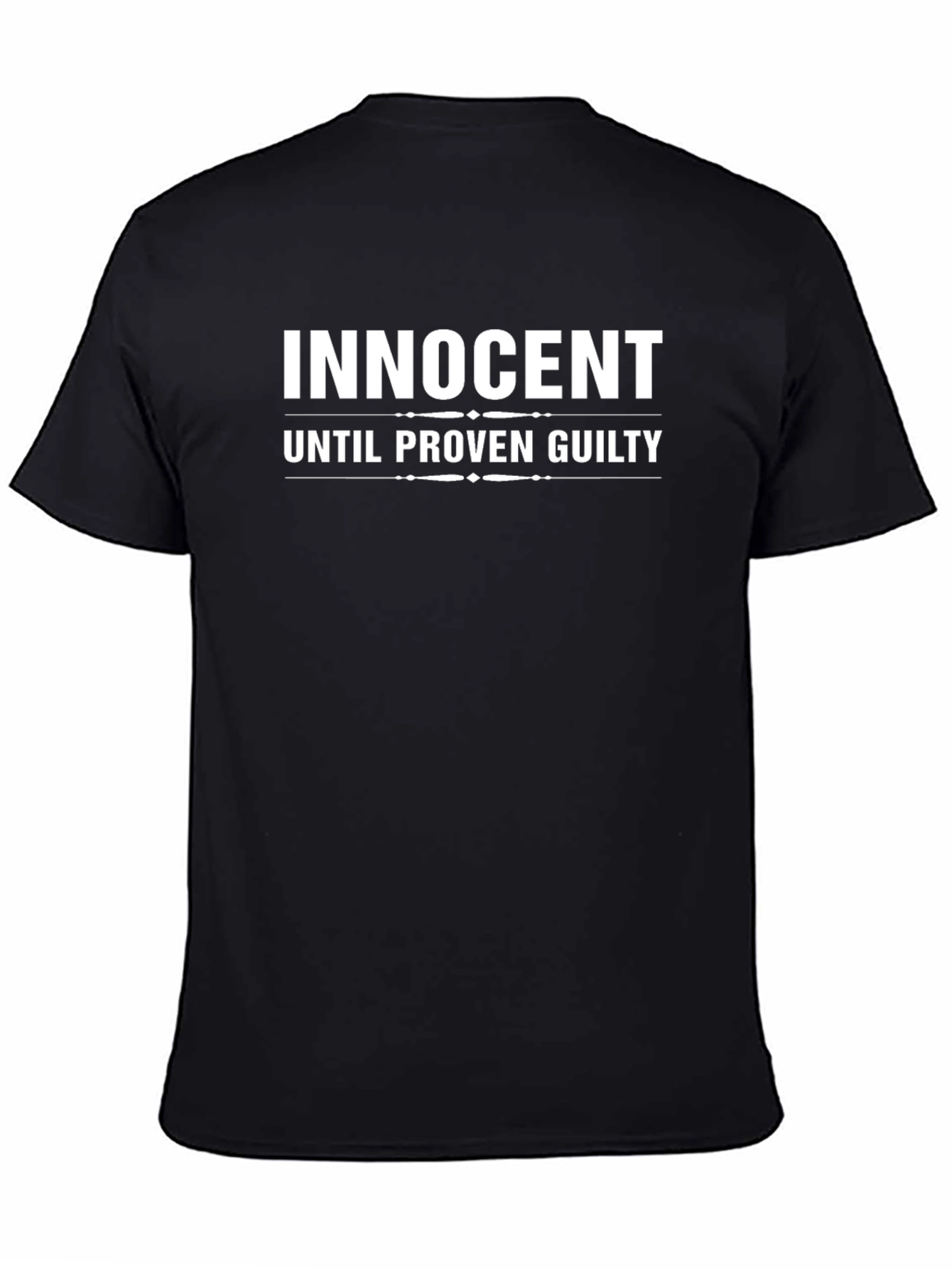 Innocent Until Proven Guilty Graphic Tee