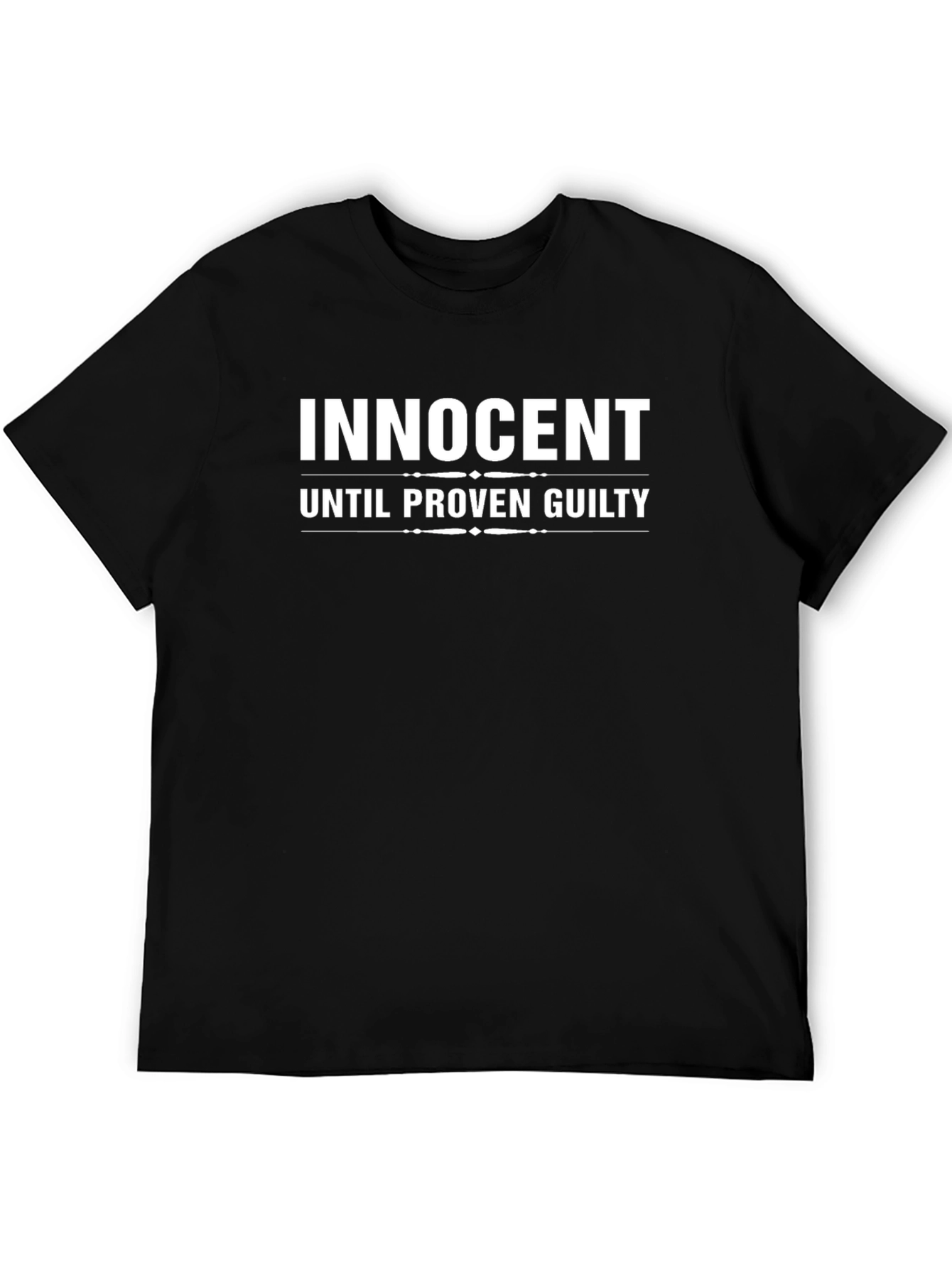 Innocent Until Proven Guilty Graphic Tee
