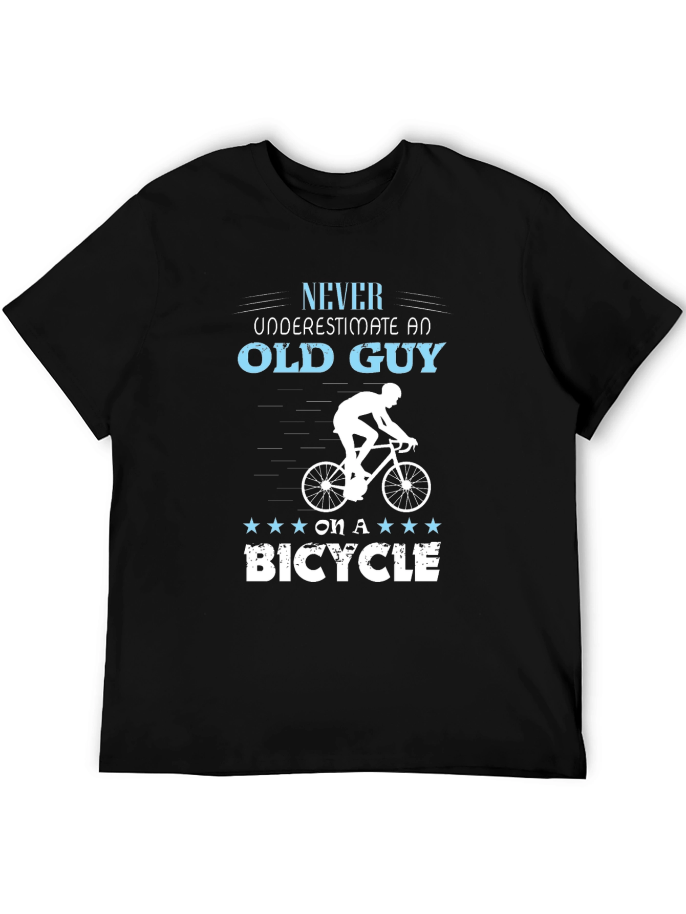 Old Guy on a Bicycle T-Shirt