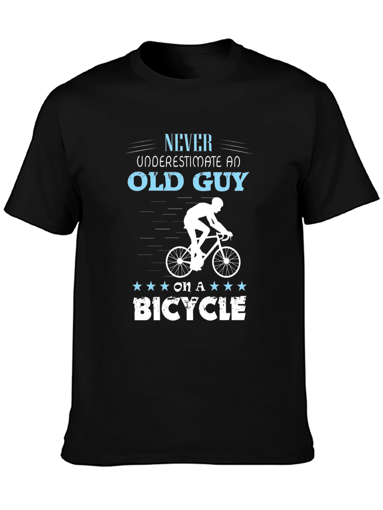 Old Guy on a Bicycle T-Shirt