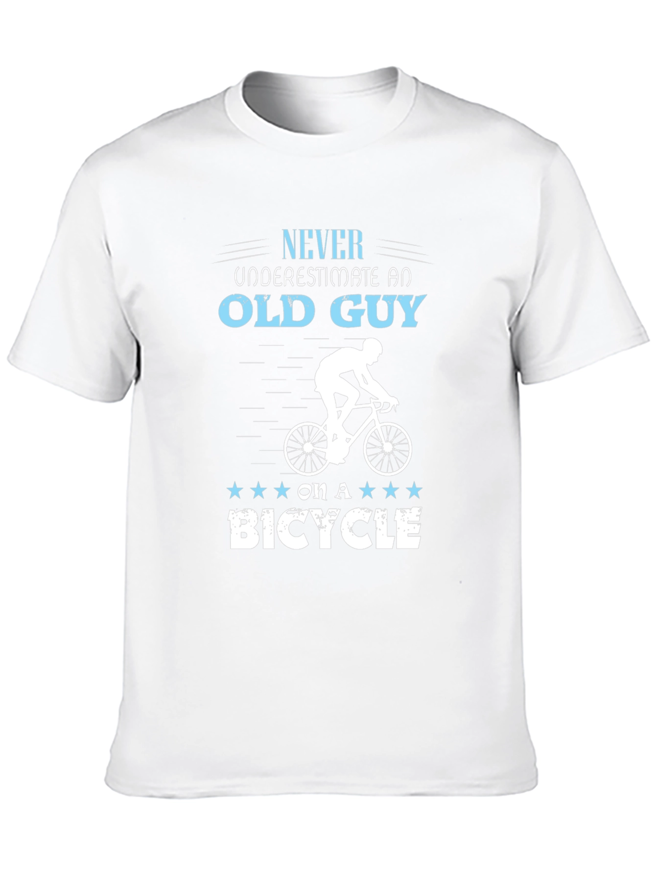 Old Guy on a Bicycle T-Shirt