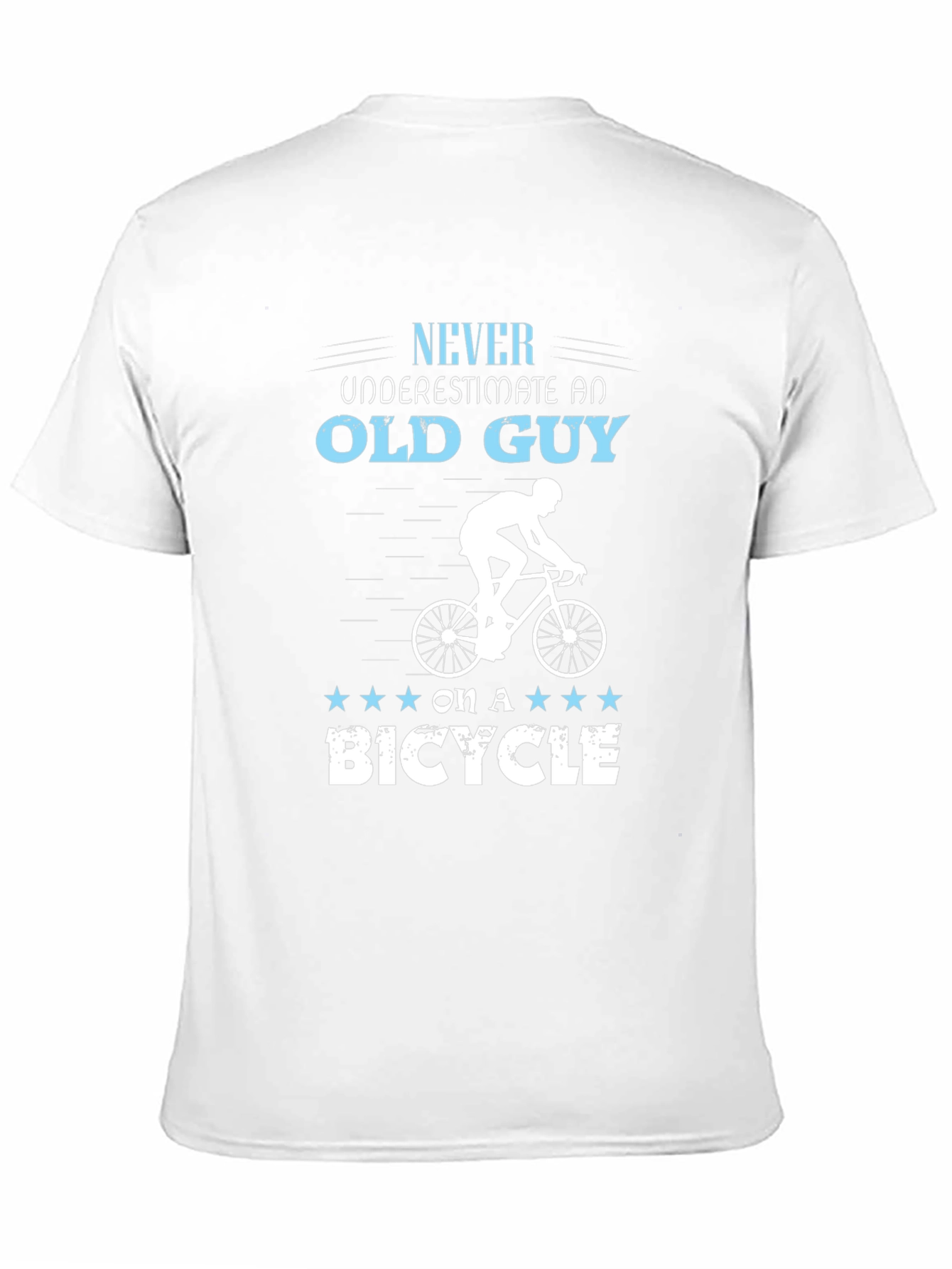 Old Guy on a Bicycle T-Shirt