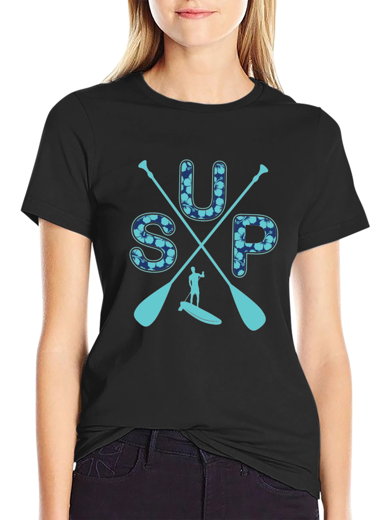SUP Paddle Boarding Graphic Tee