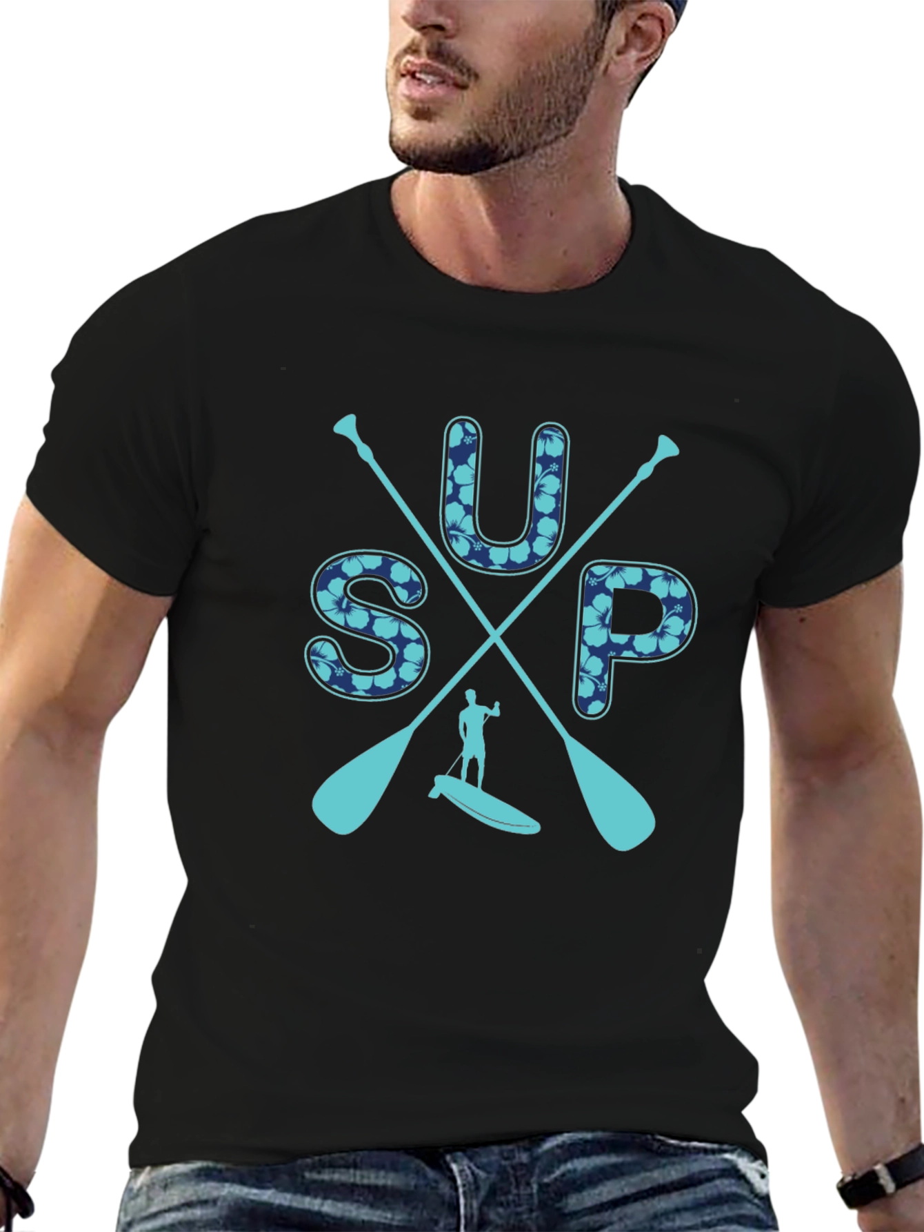 SUP Paddle Boarding Graphic Tee