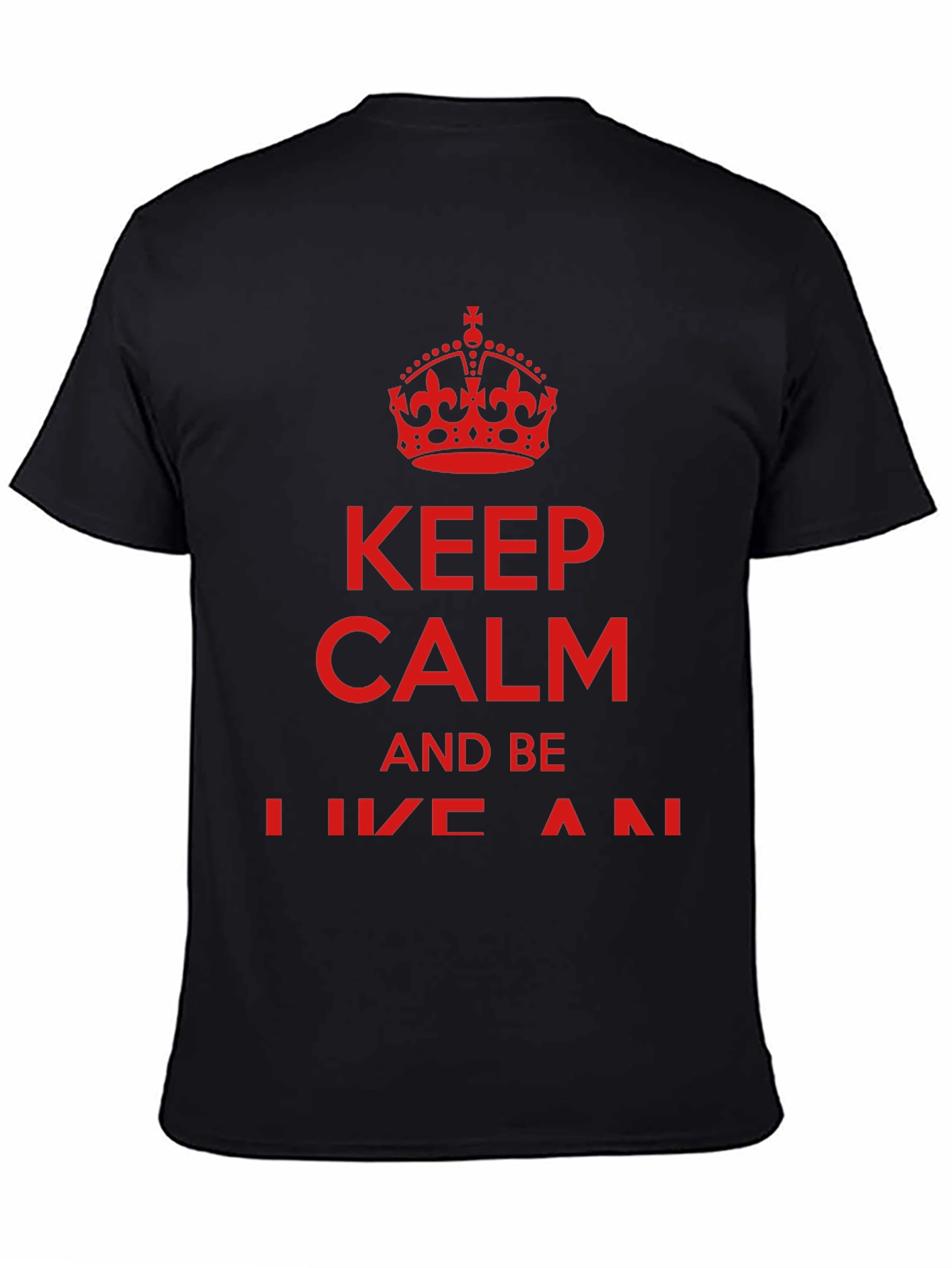 Keep Calm Crown Graphic T-Shirt