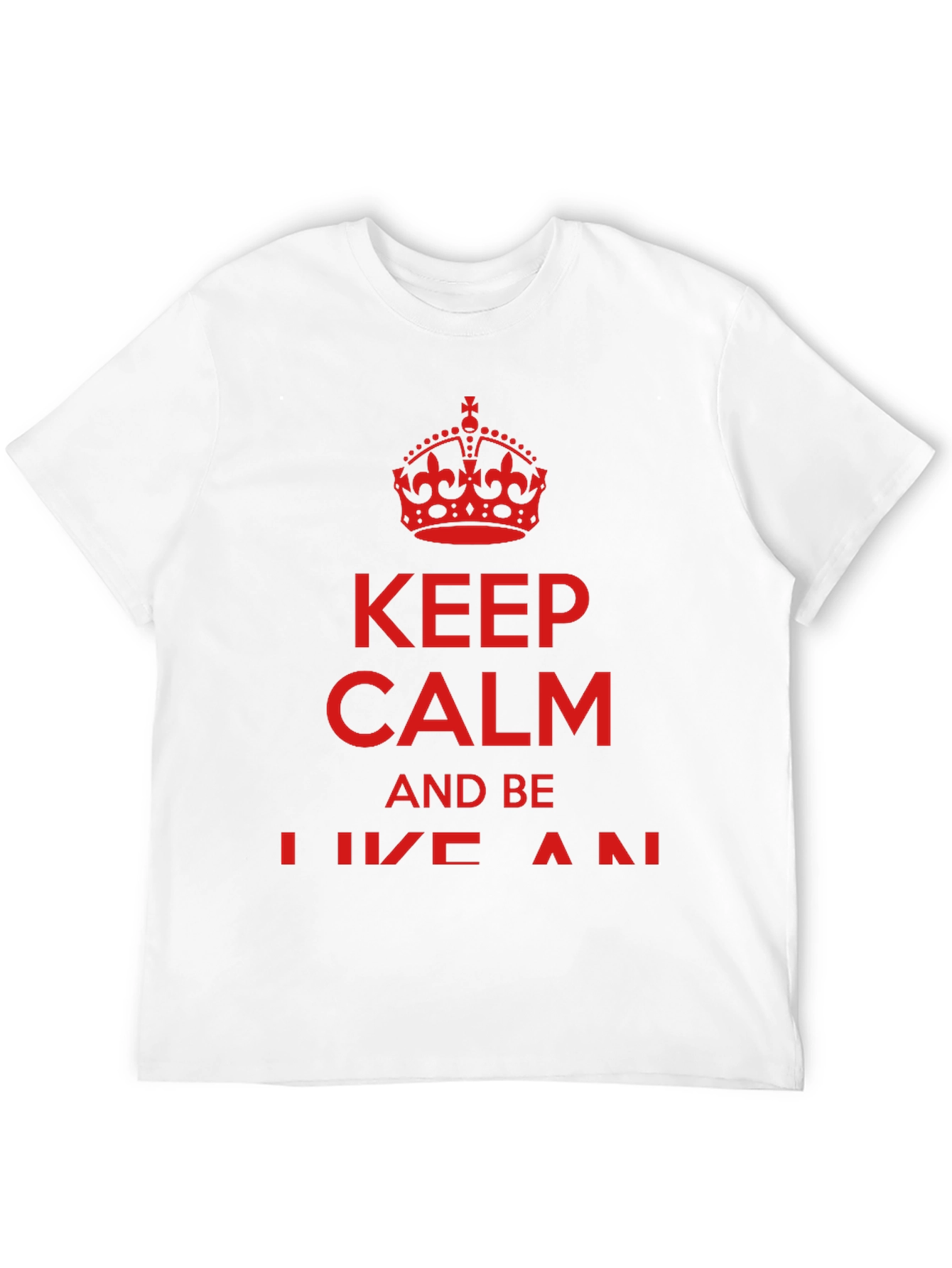 Keep Calm Crown Graphic T-Shirt