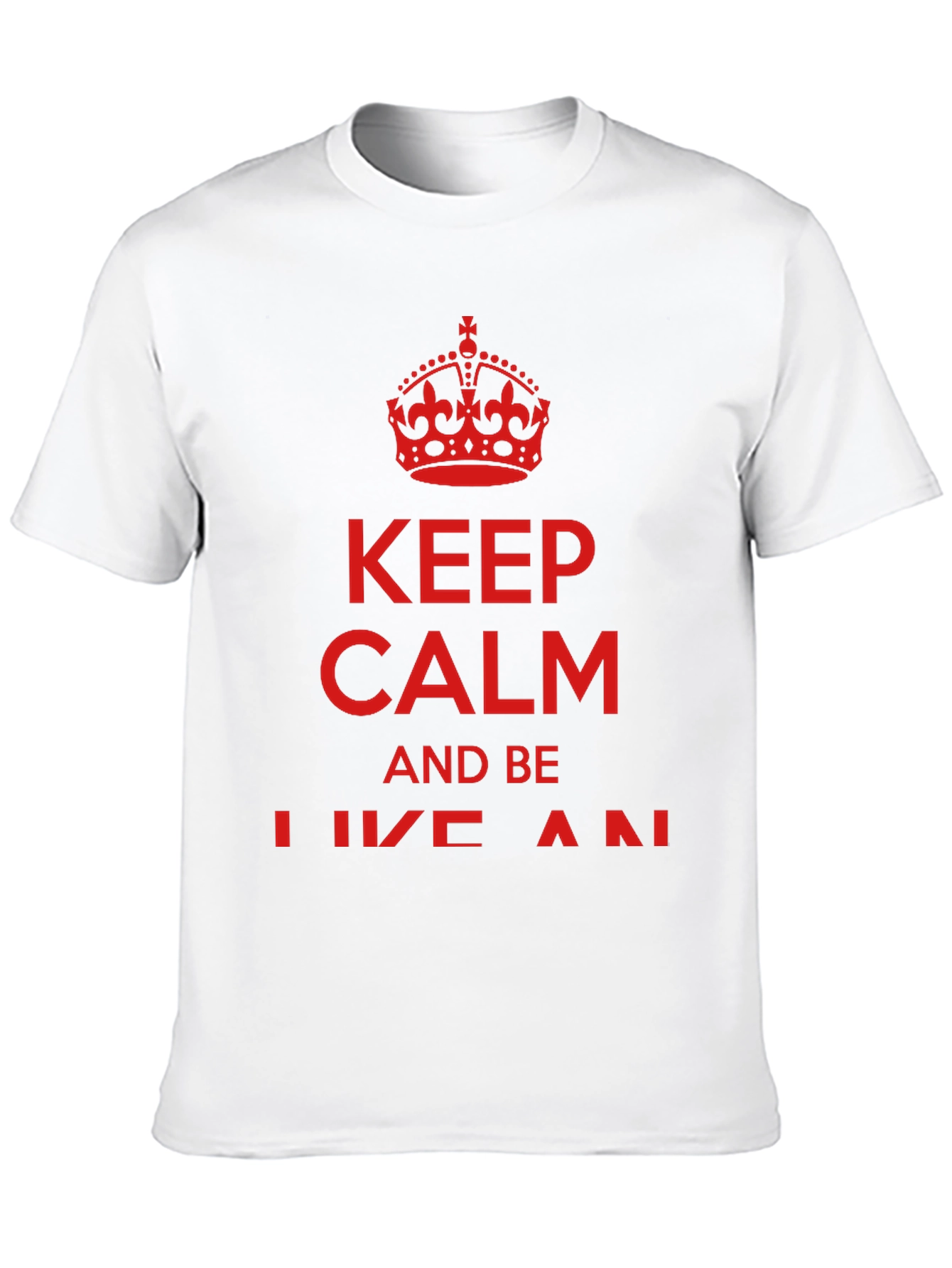 Keep Calm Crown Graphic T-Shirt