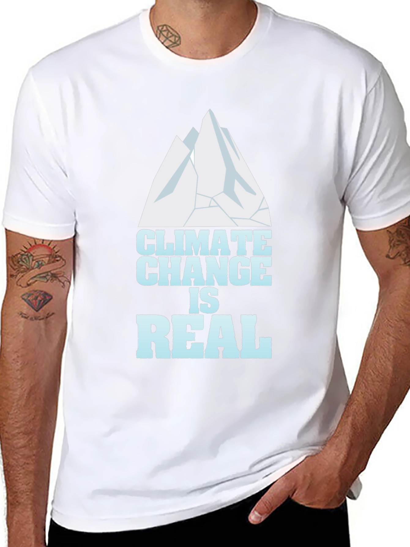Climate Change is Real Graphic T-Shirt