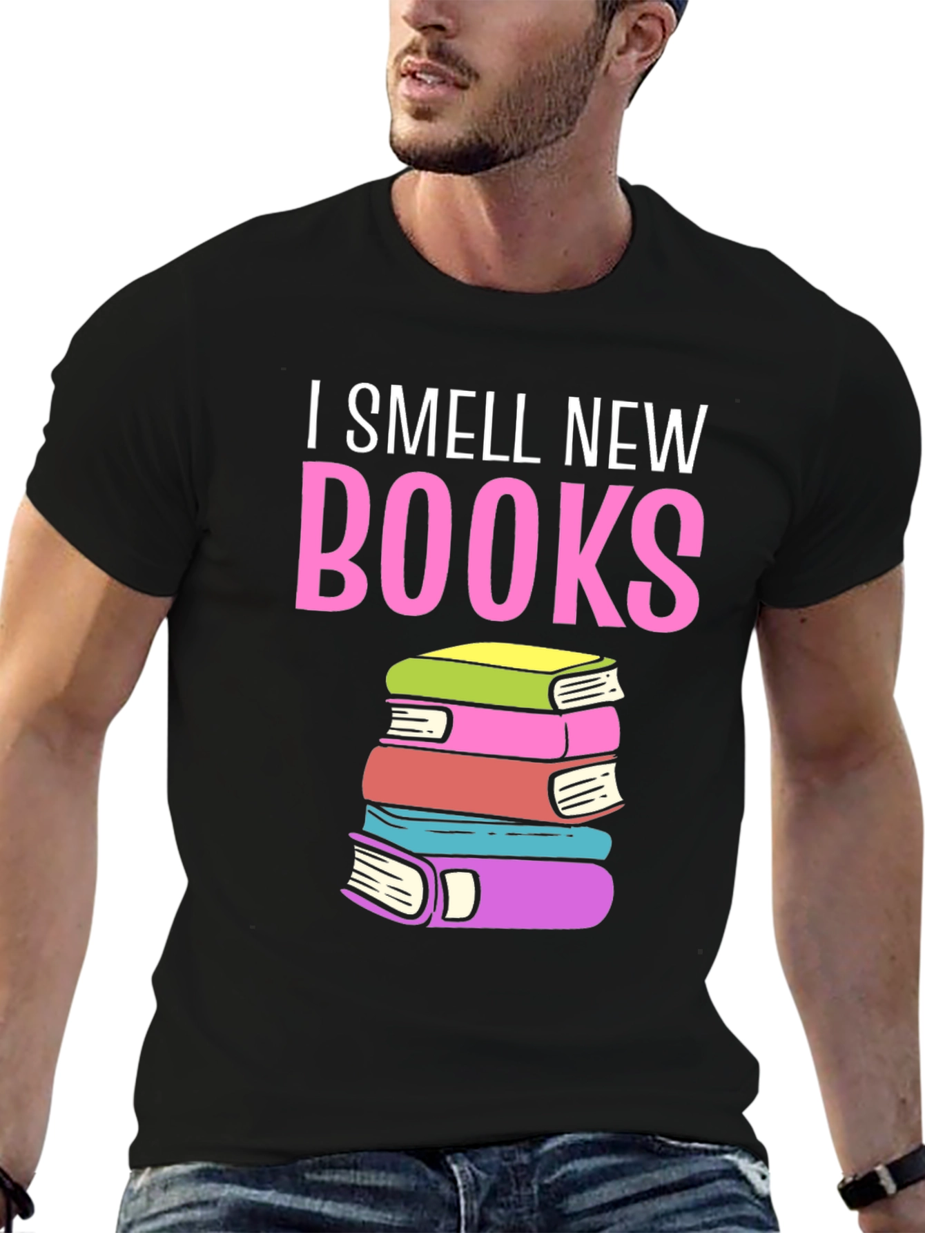 I Smell New Books Graphic Tee