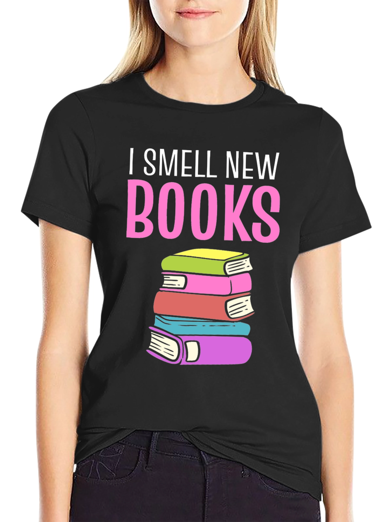 I Smell New Books Graphic Tee