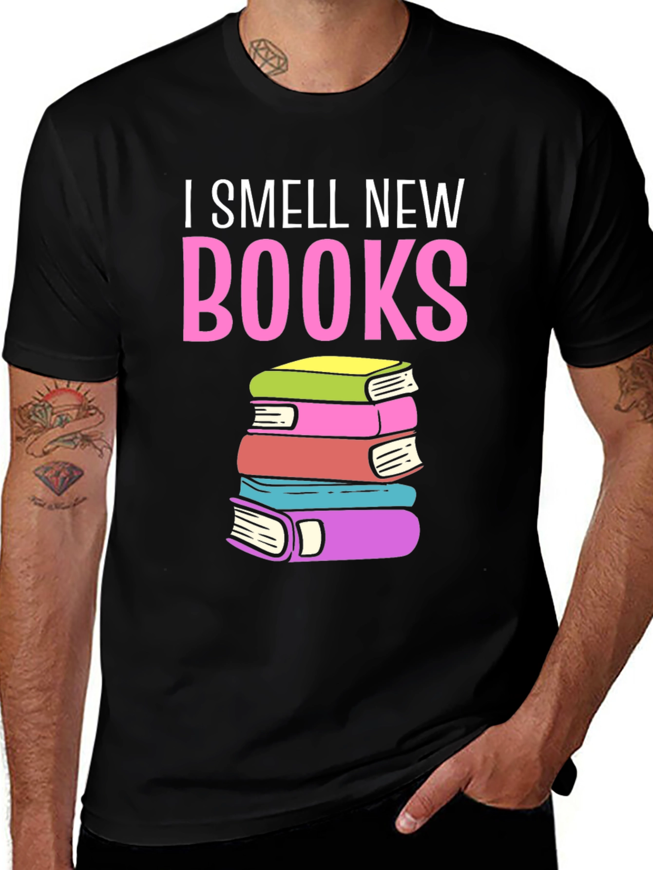 I Smell New Books Graphic Tee