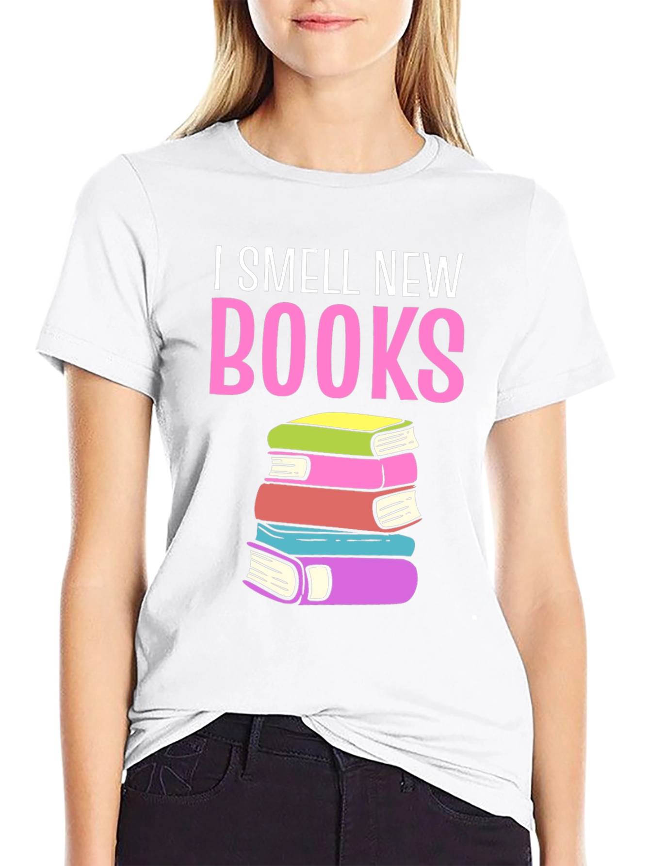 I Smell New Books Graphic Tee