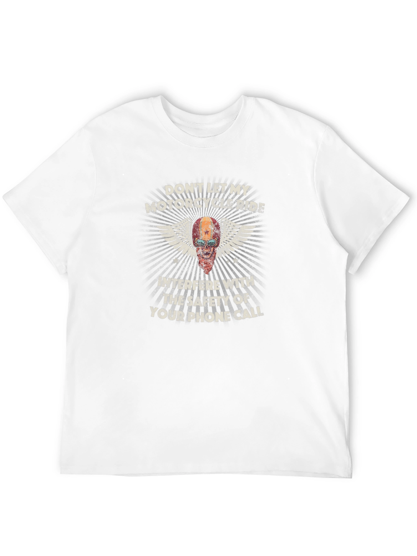 Motorcycle Ride T-Shirt - Safety First!