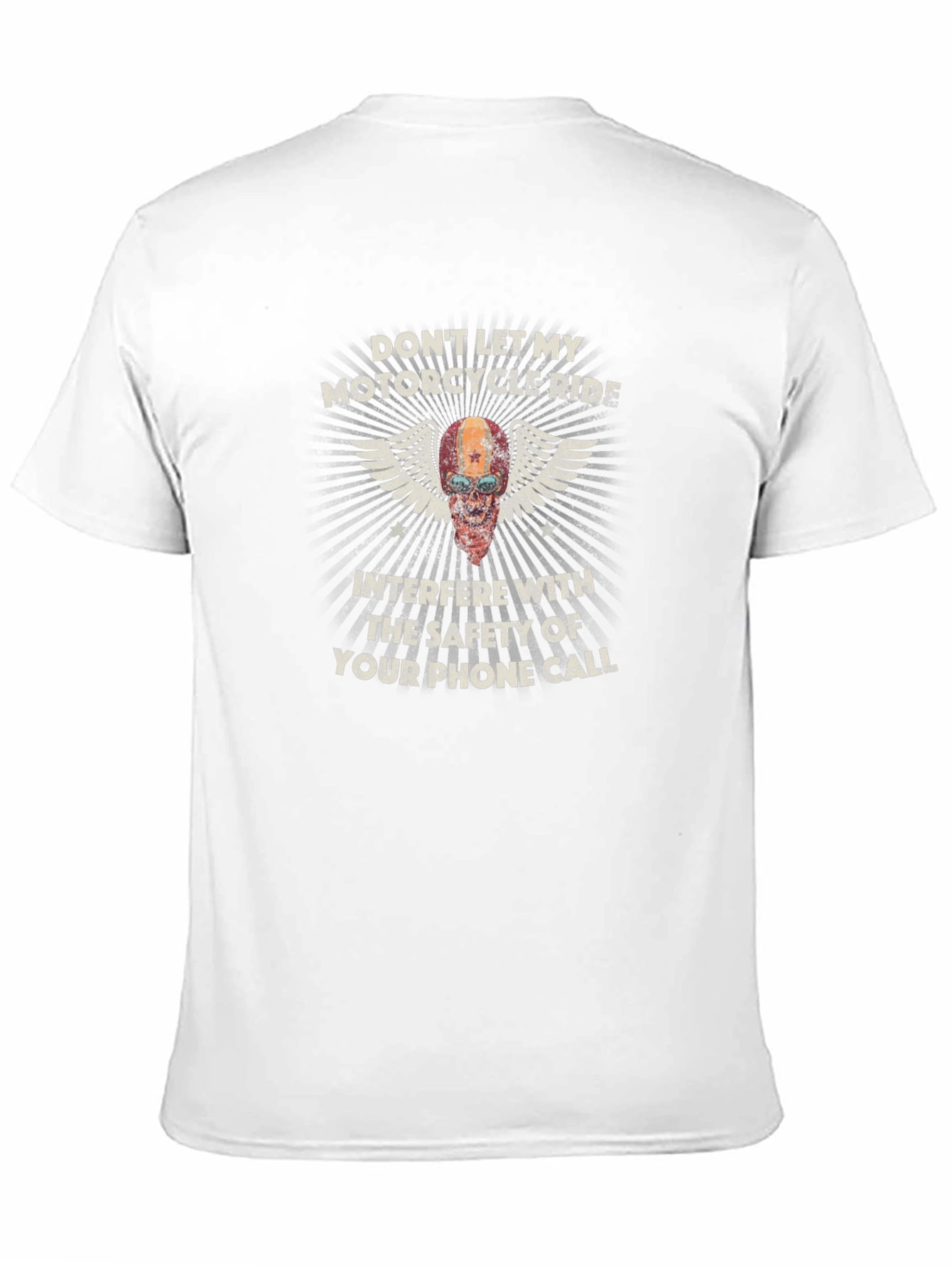 Motorcycle Ride T-Shirt - Safety First!