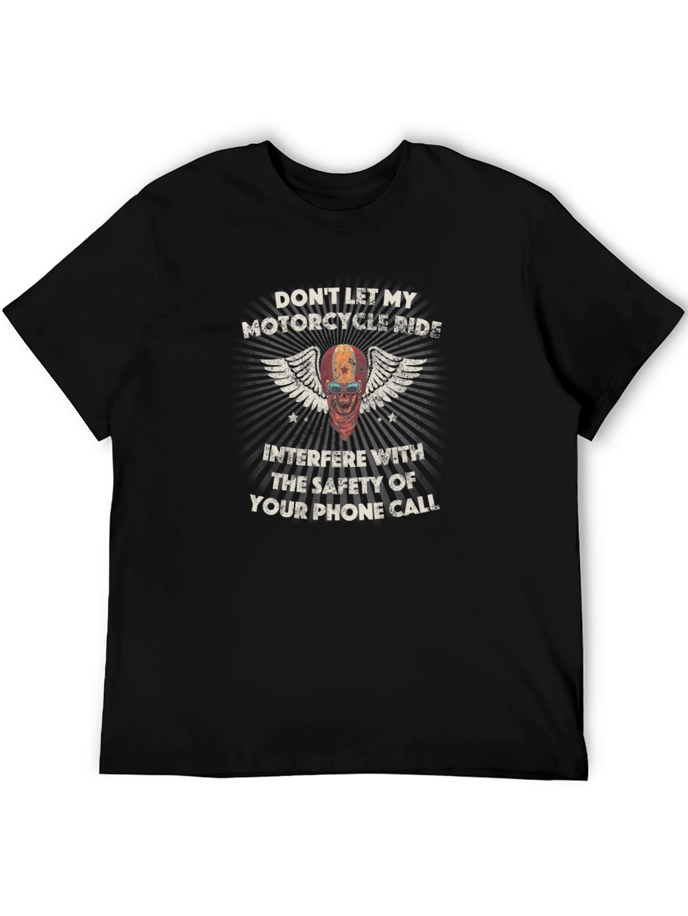 Motorcycle Ride T-Shirt - Safety First!