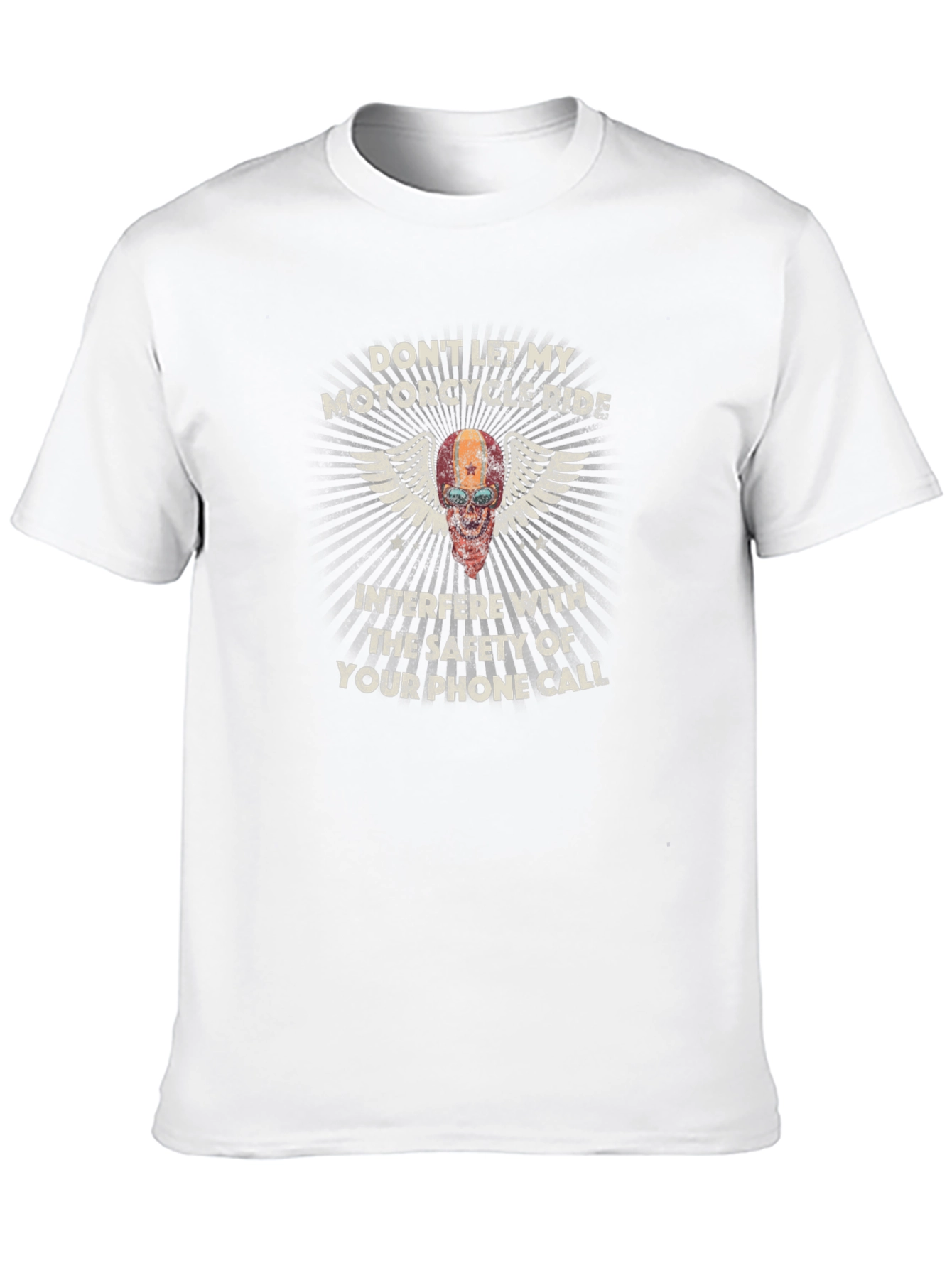 Motorcycle Ride T-Shirt - Safety First!